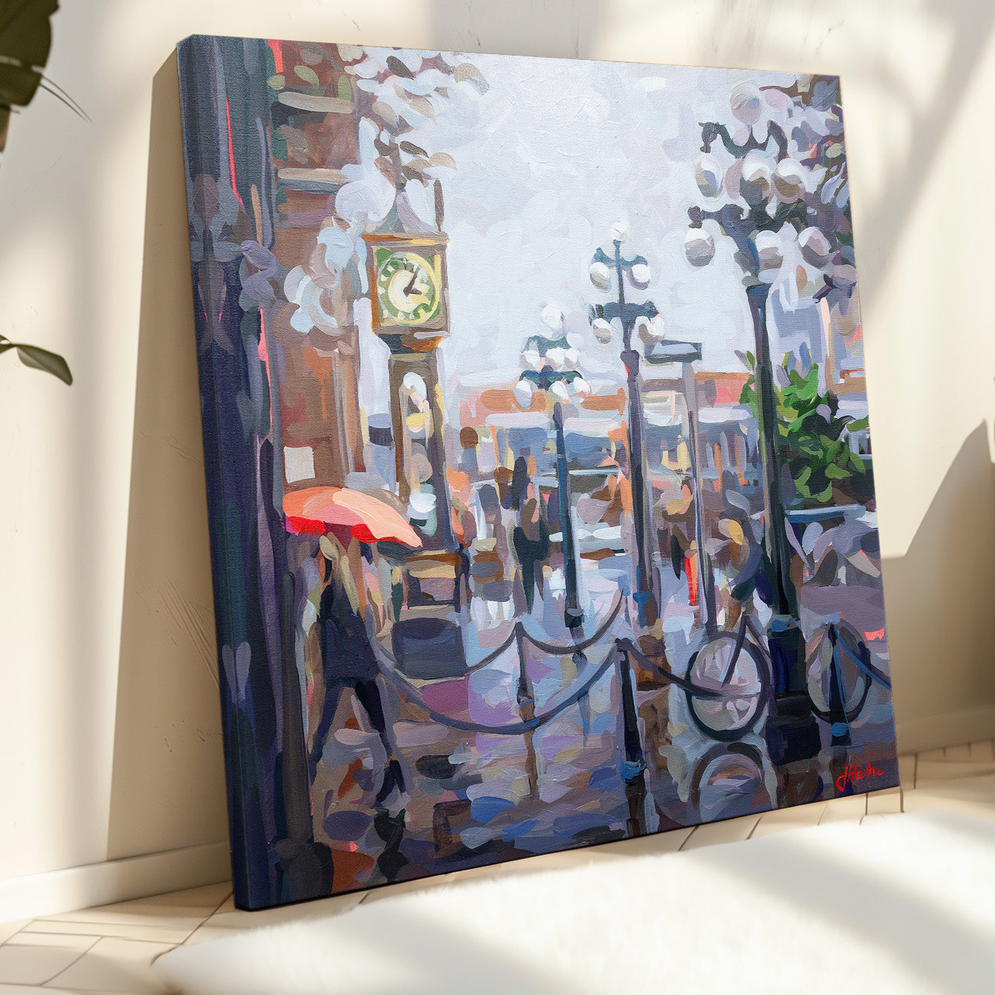 Gastown Steamclock Print