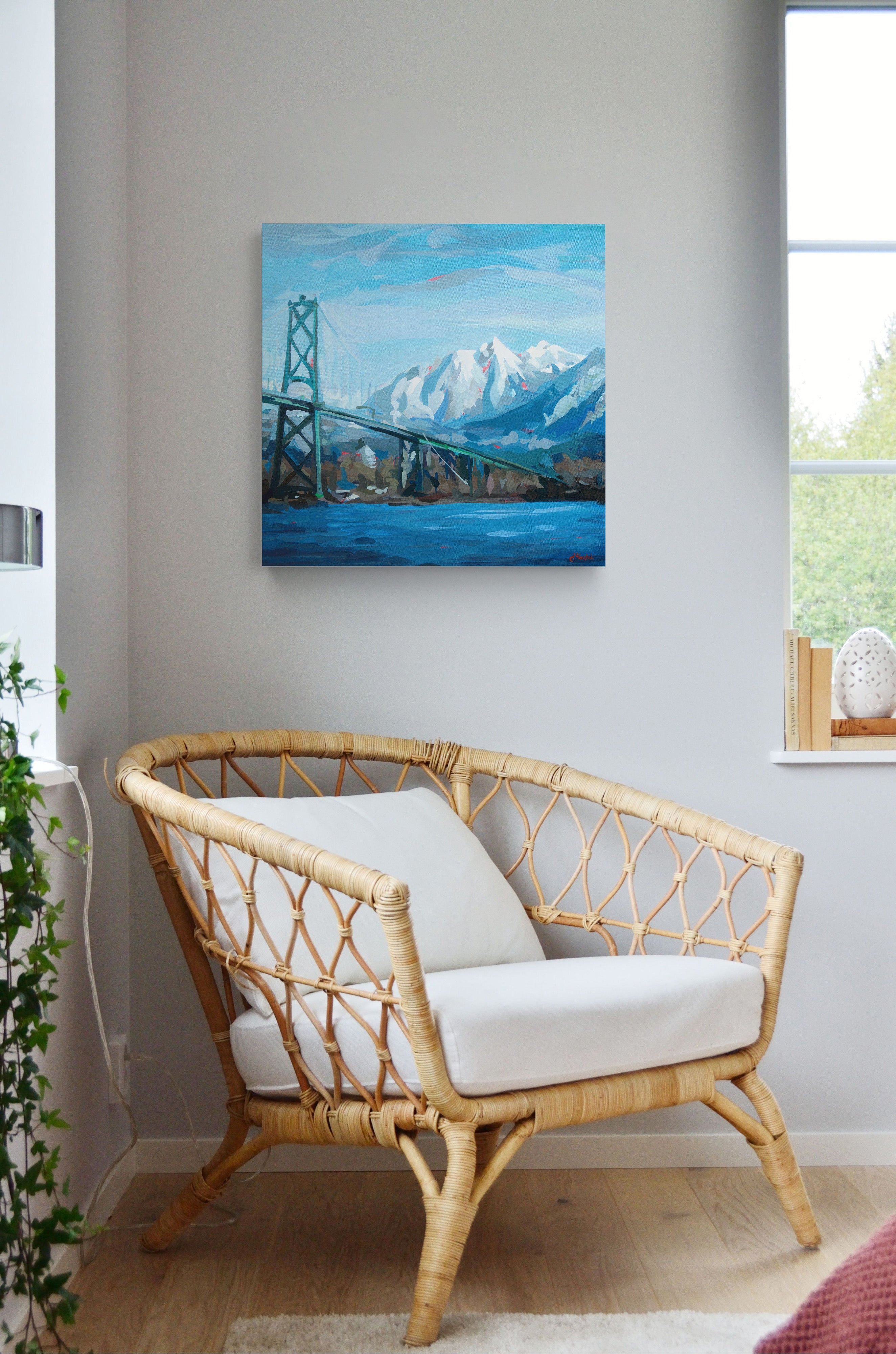 Lionsgate Bridge Print - Square