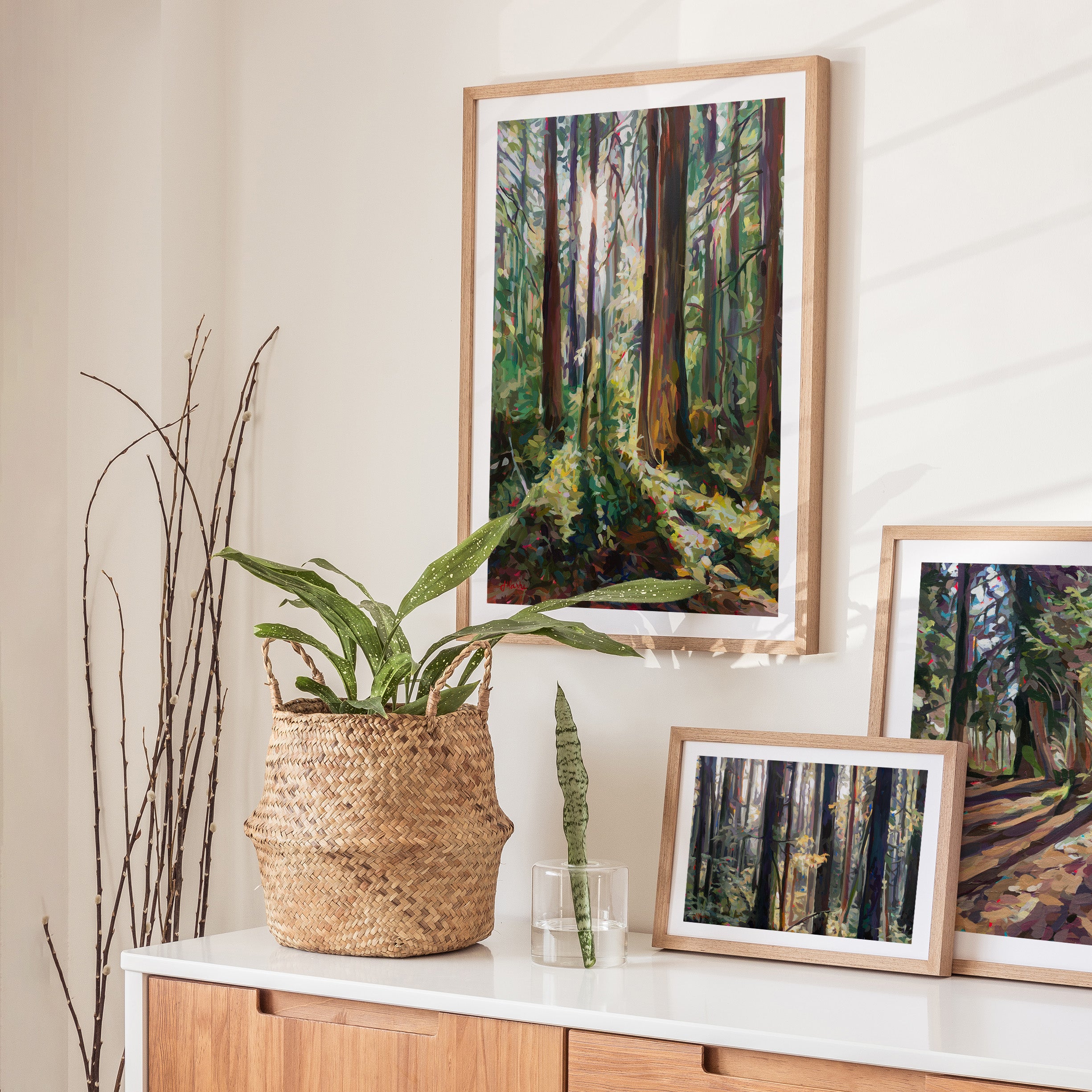 Tall Shadows Print