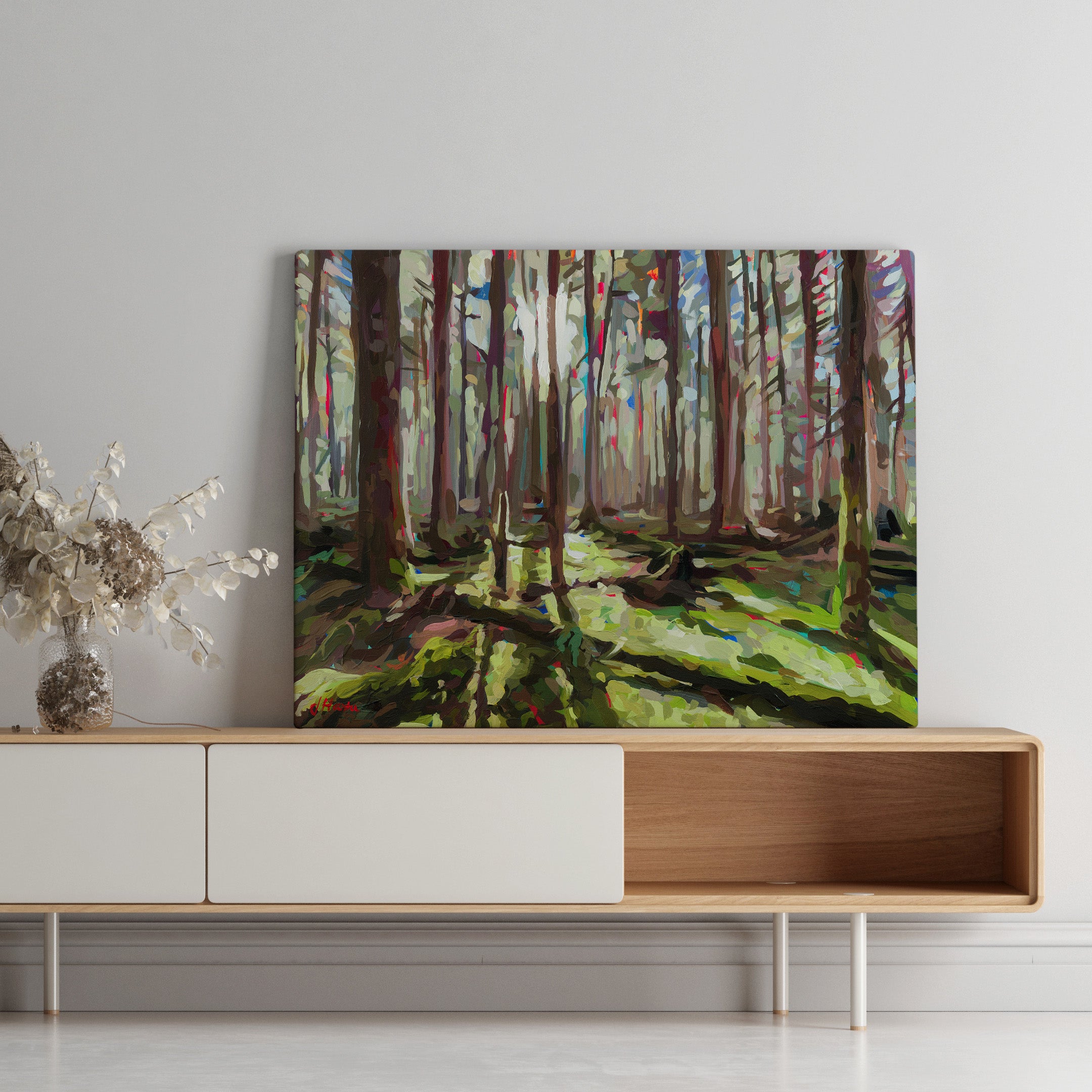 Shades of Green II Print