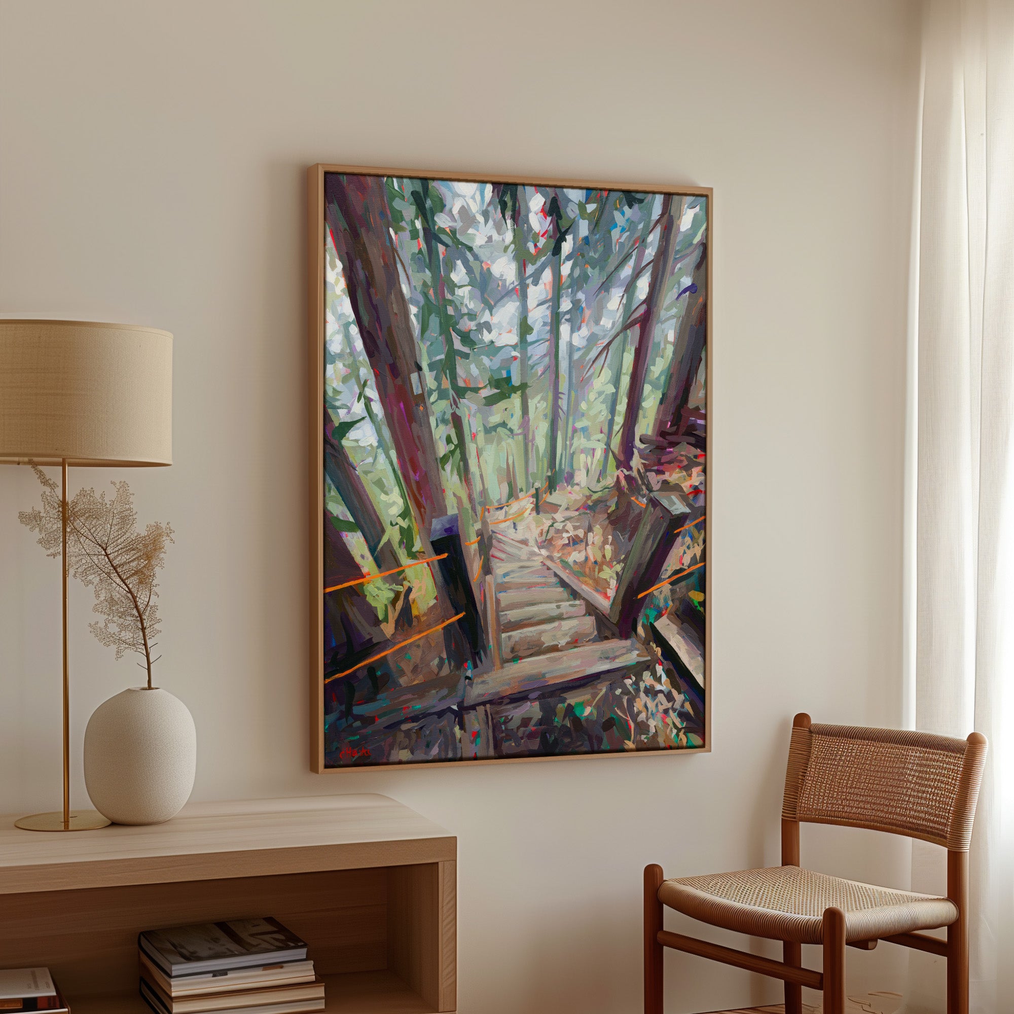 Grouse Grind - Looking Back Print