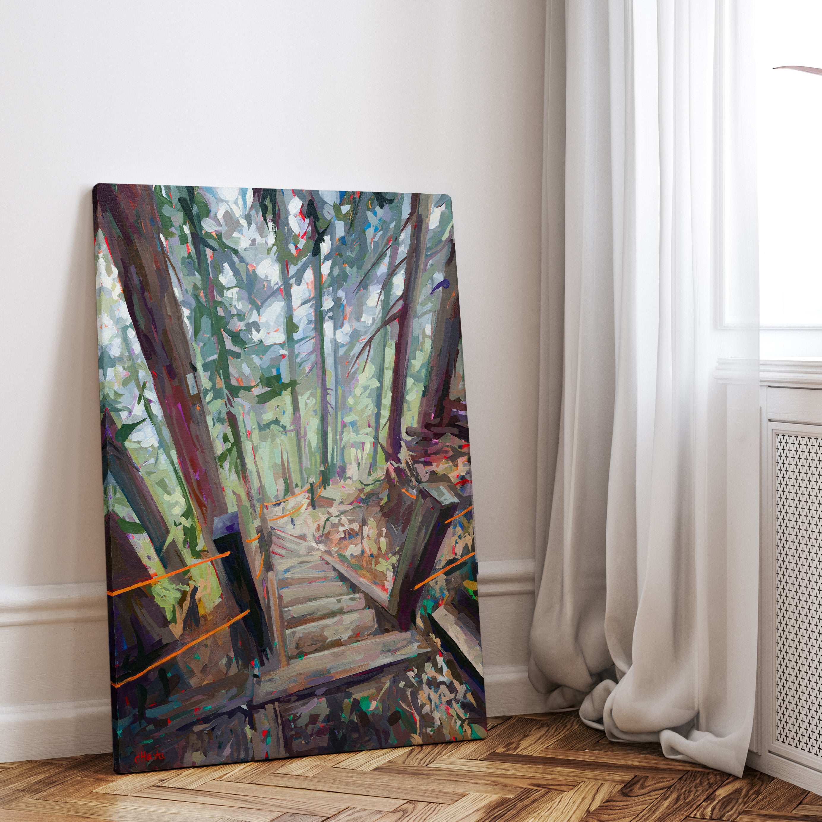 Grouse Grind - Looking Back Print