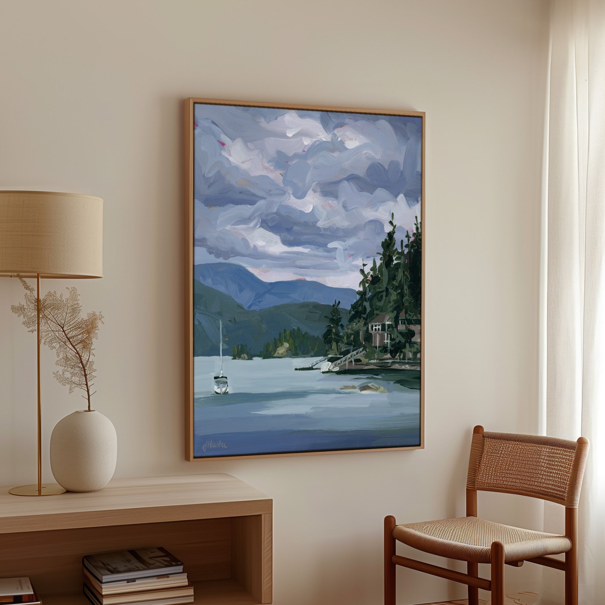Deep Cove II Print