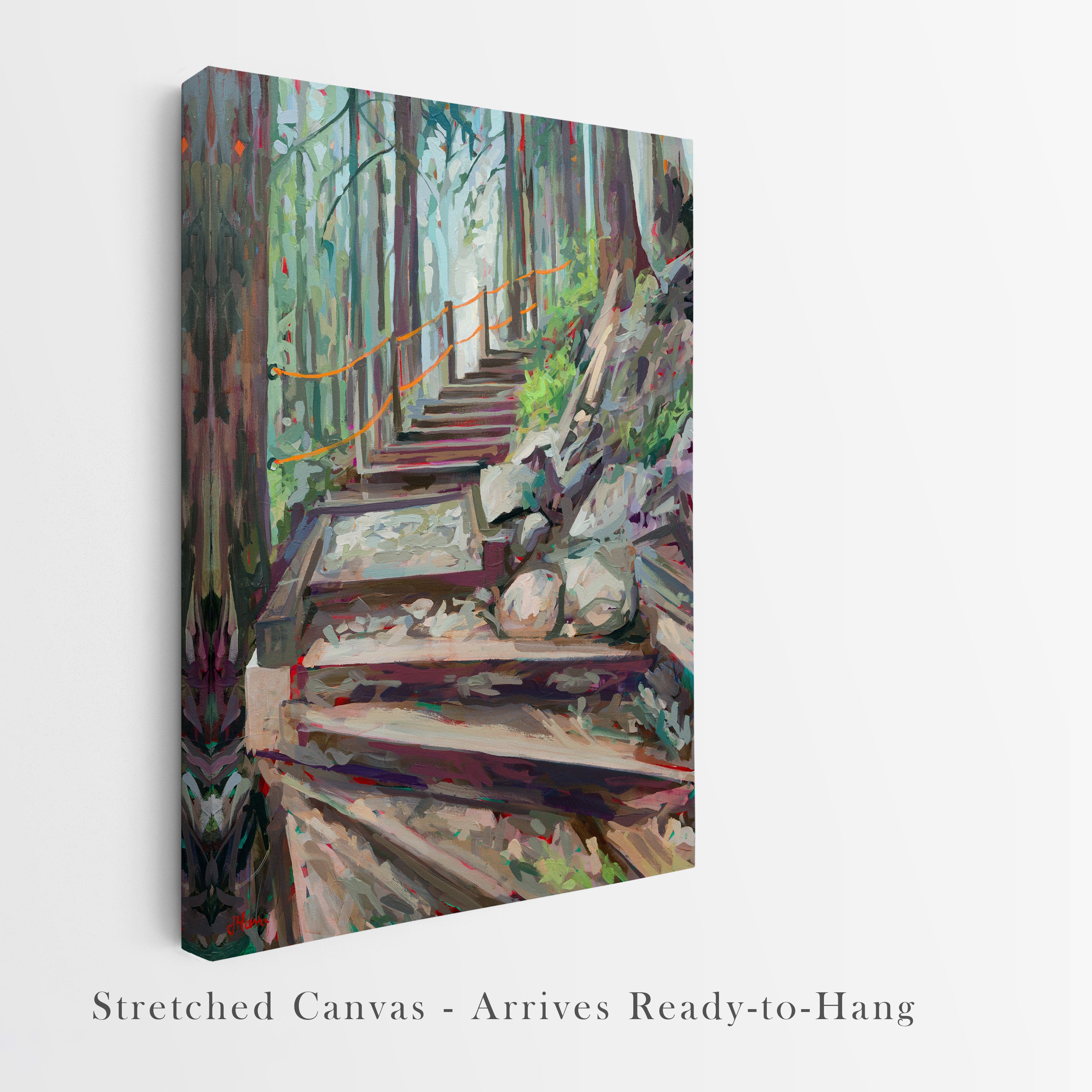 Grouse Grind - Looking Up Print