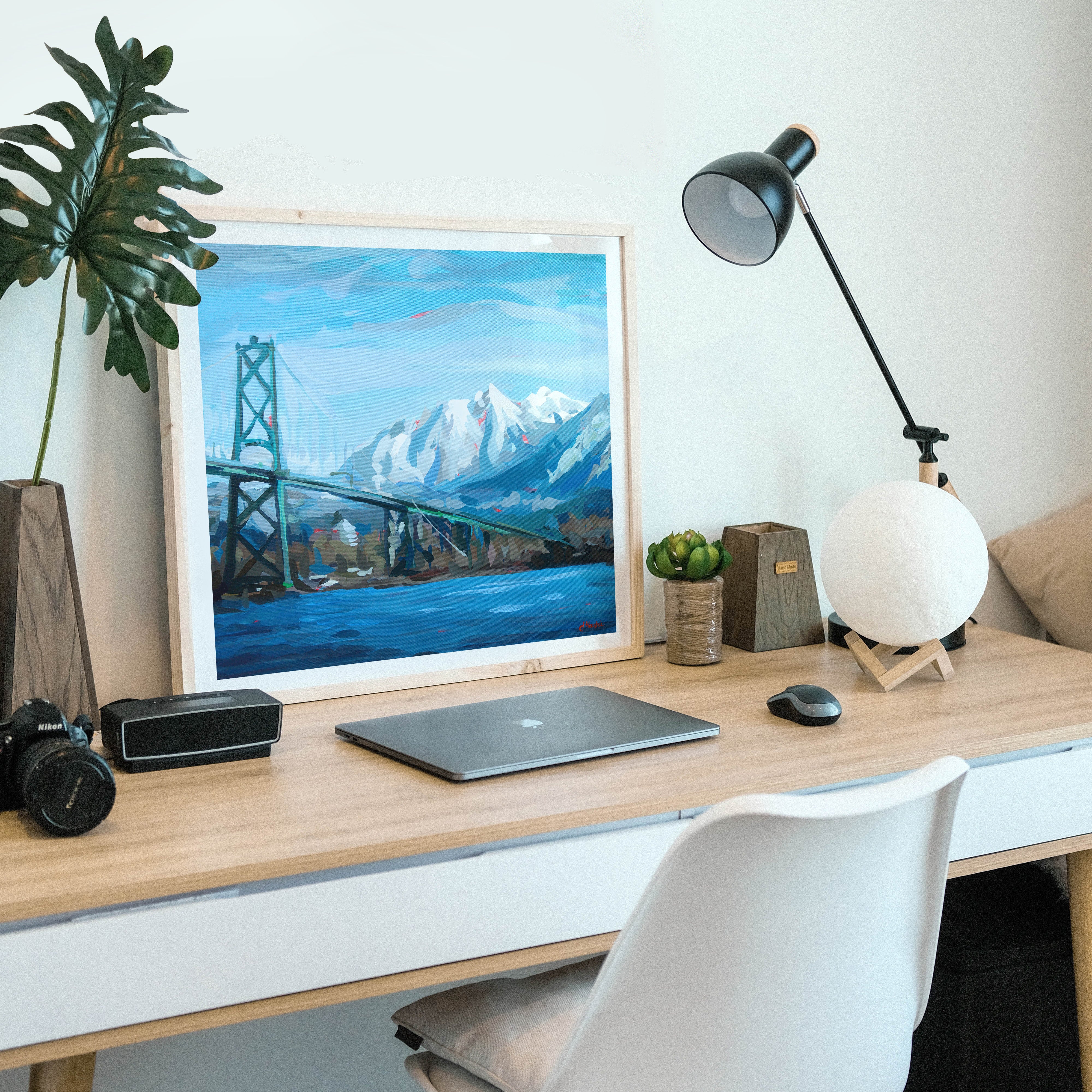 Lionsgate Bridge Print - Square