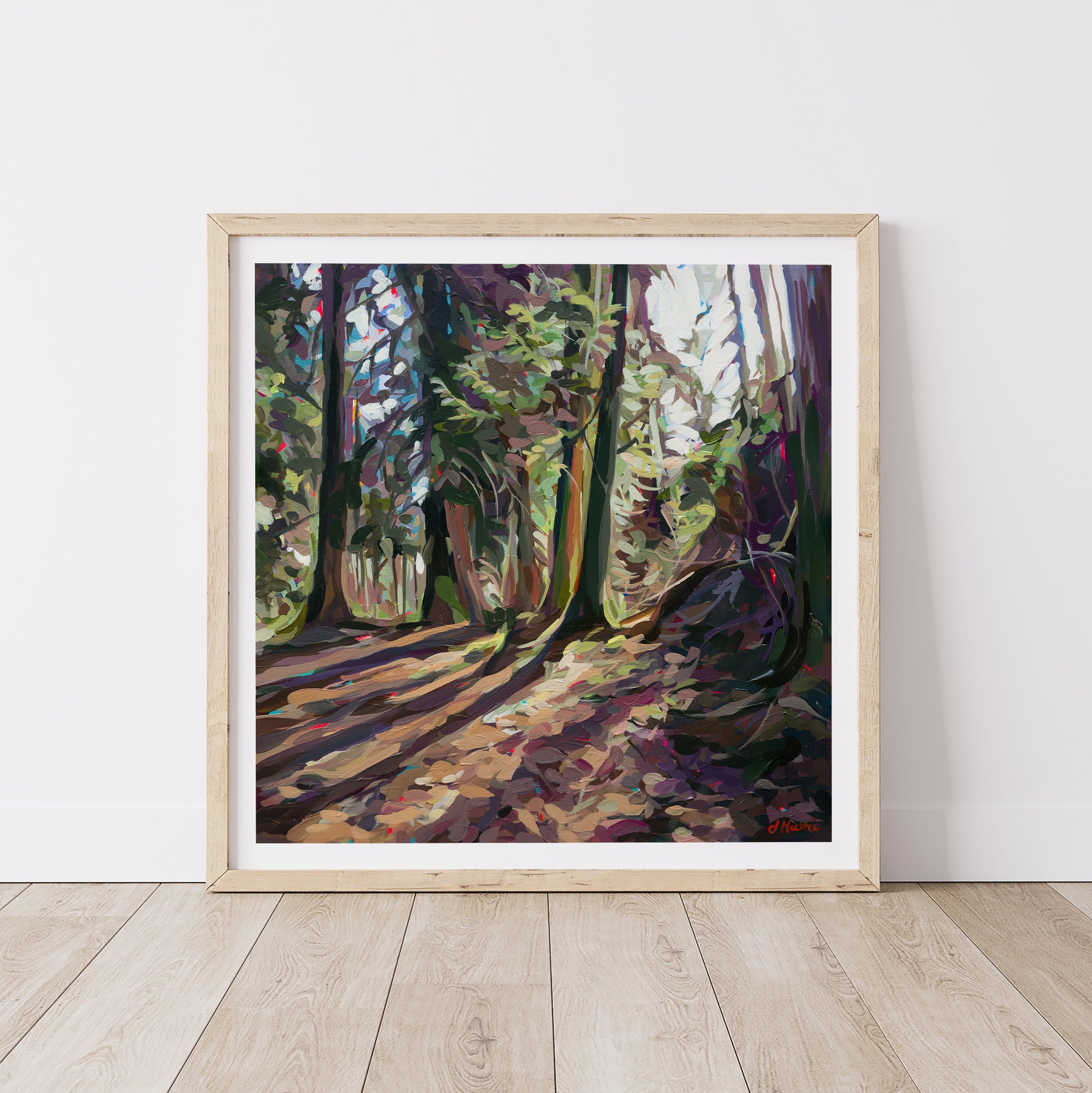 Cedar Shadows II Print