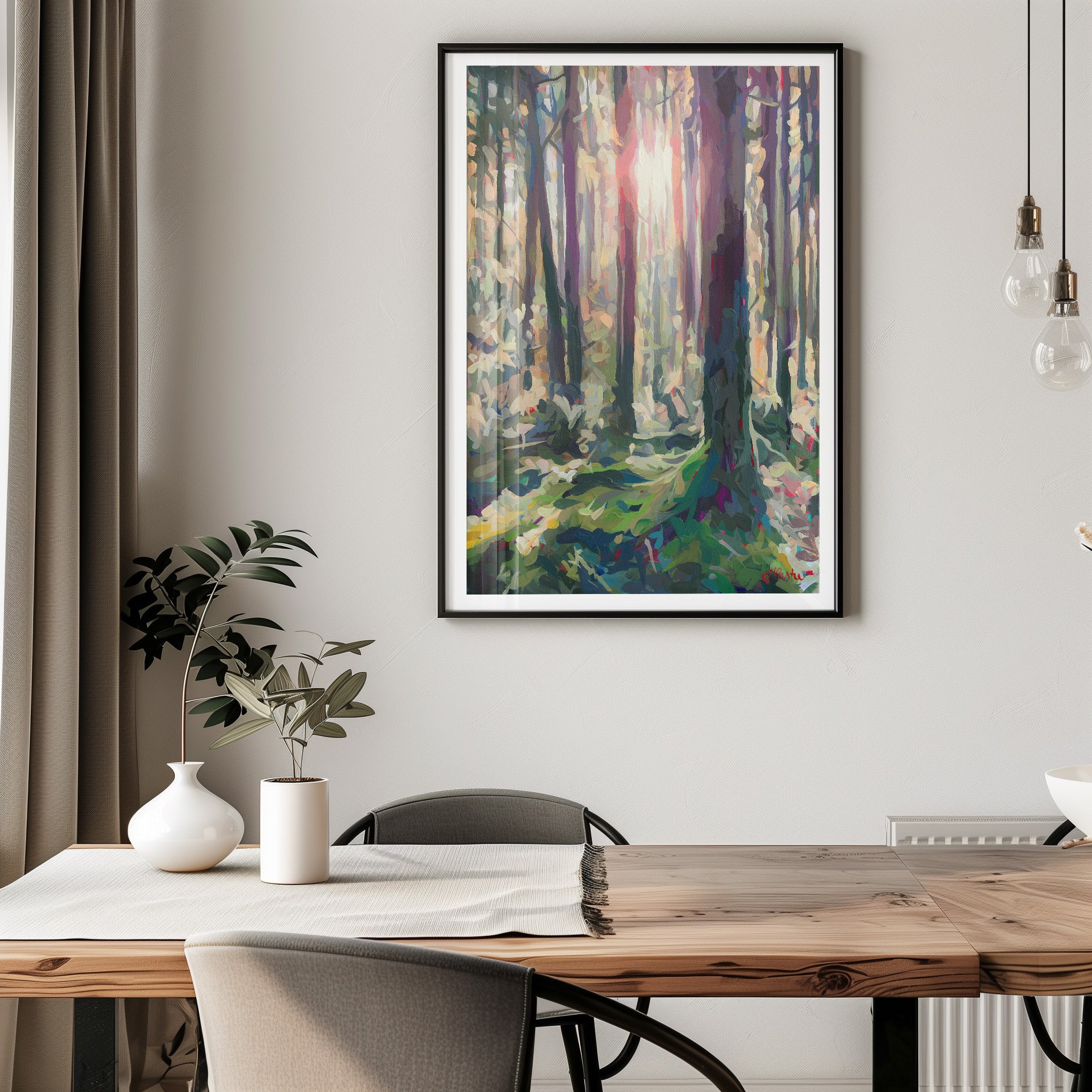 Rosy Outlook Print