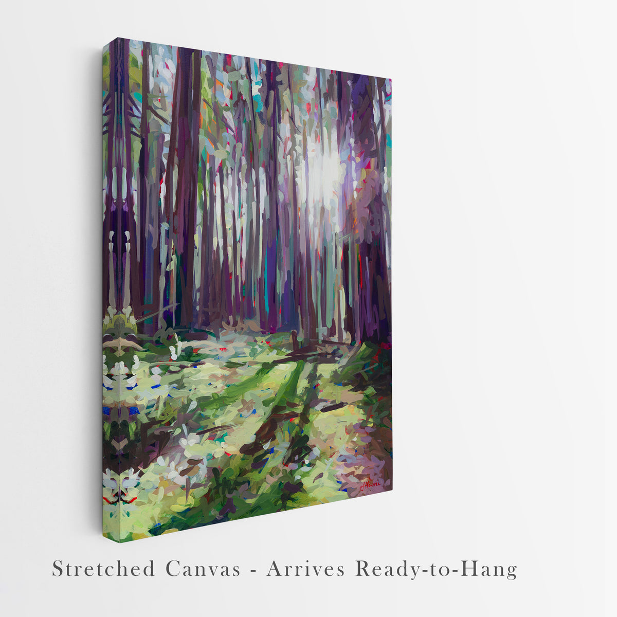 Sunlit Clearing Print