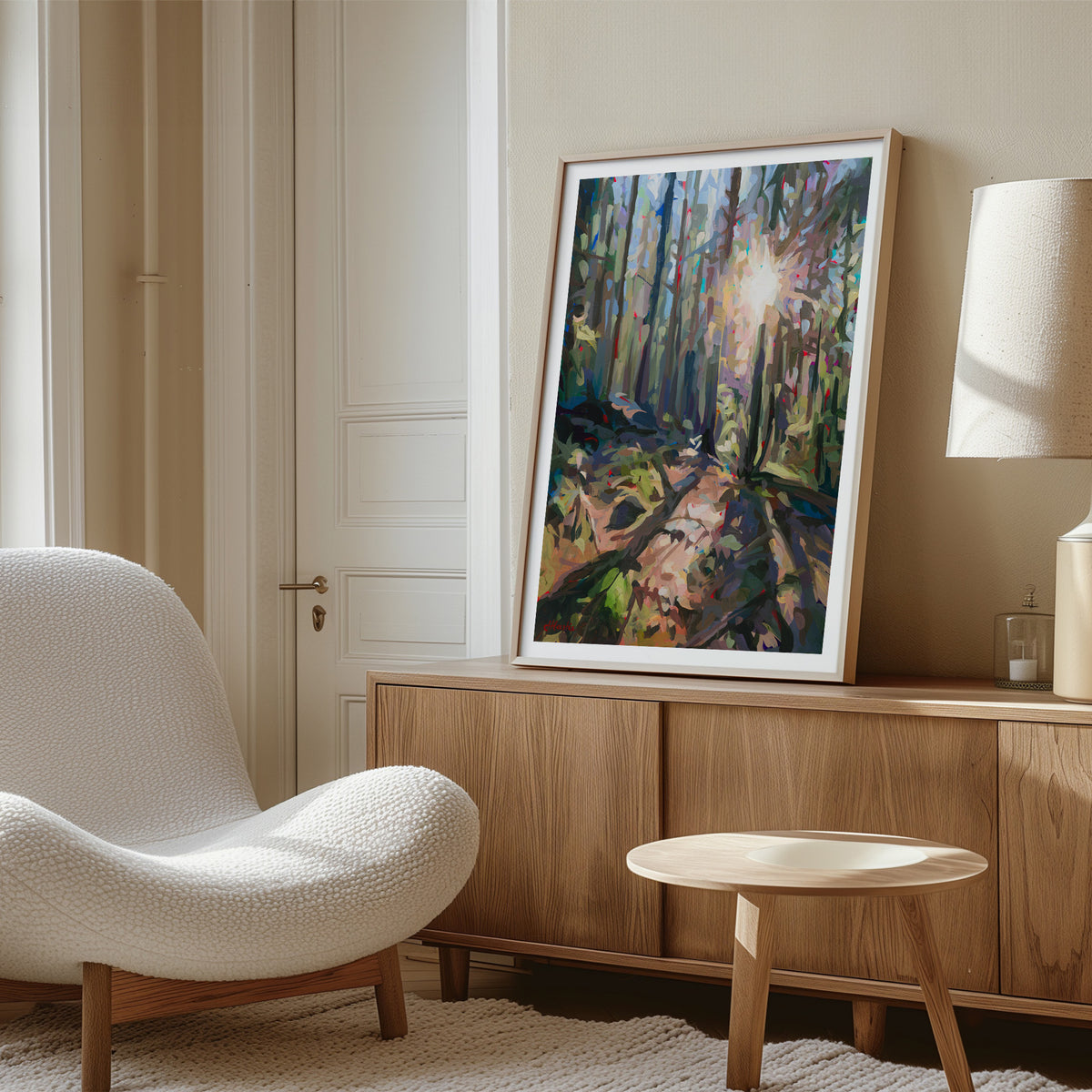Seymour Sunburst Print