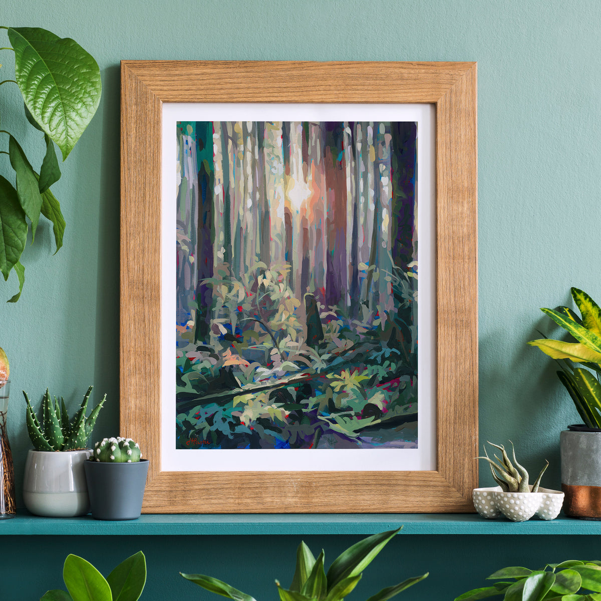 Soft Glow Print