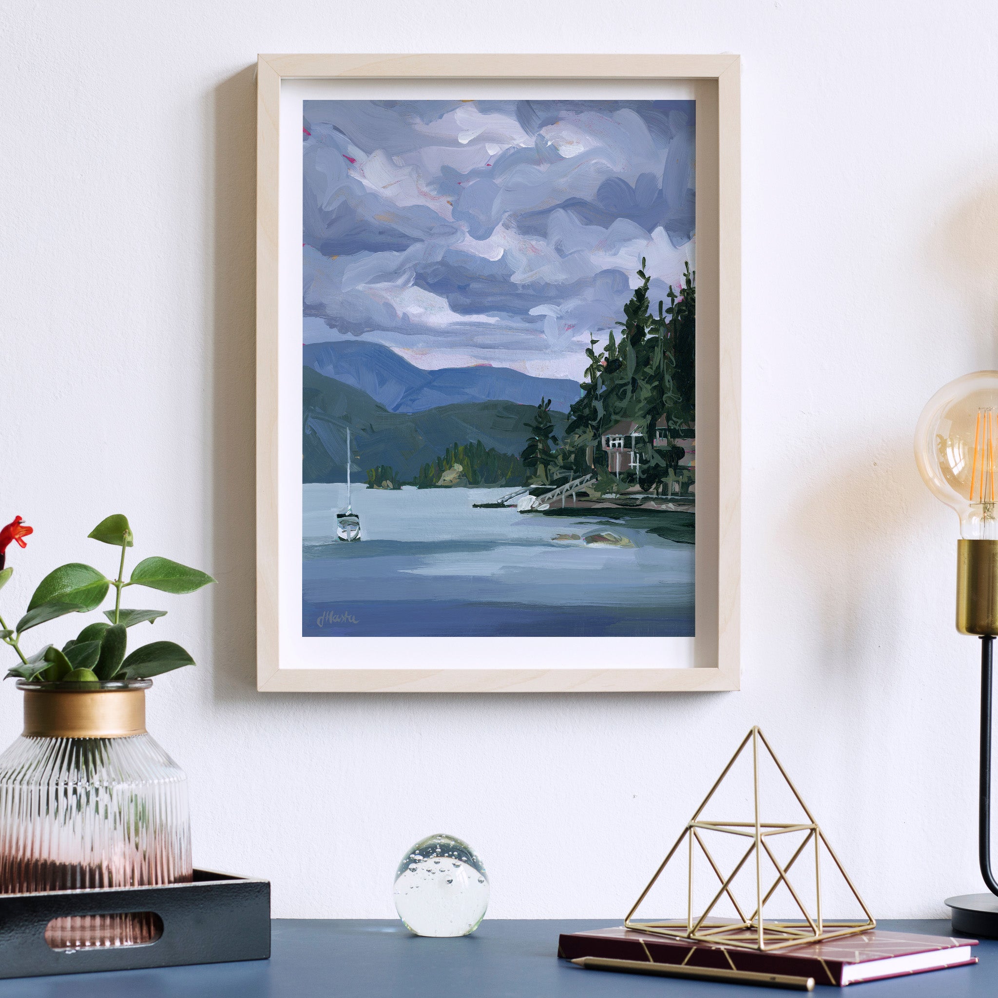 Deep Cove II Print