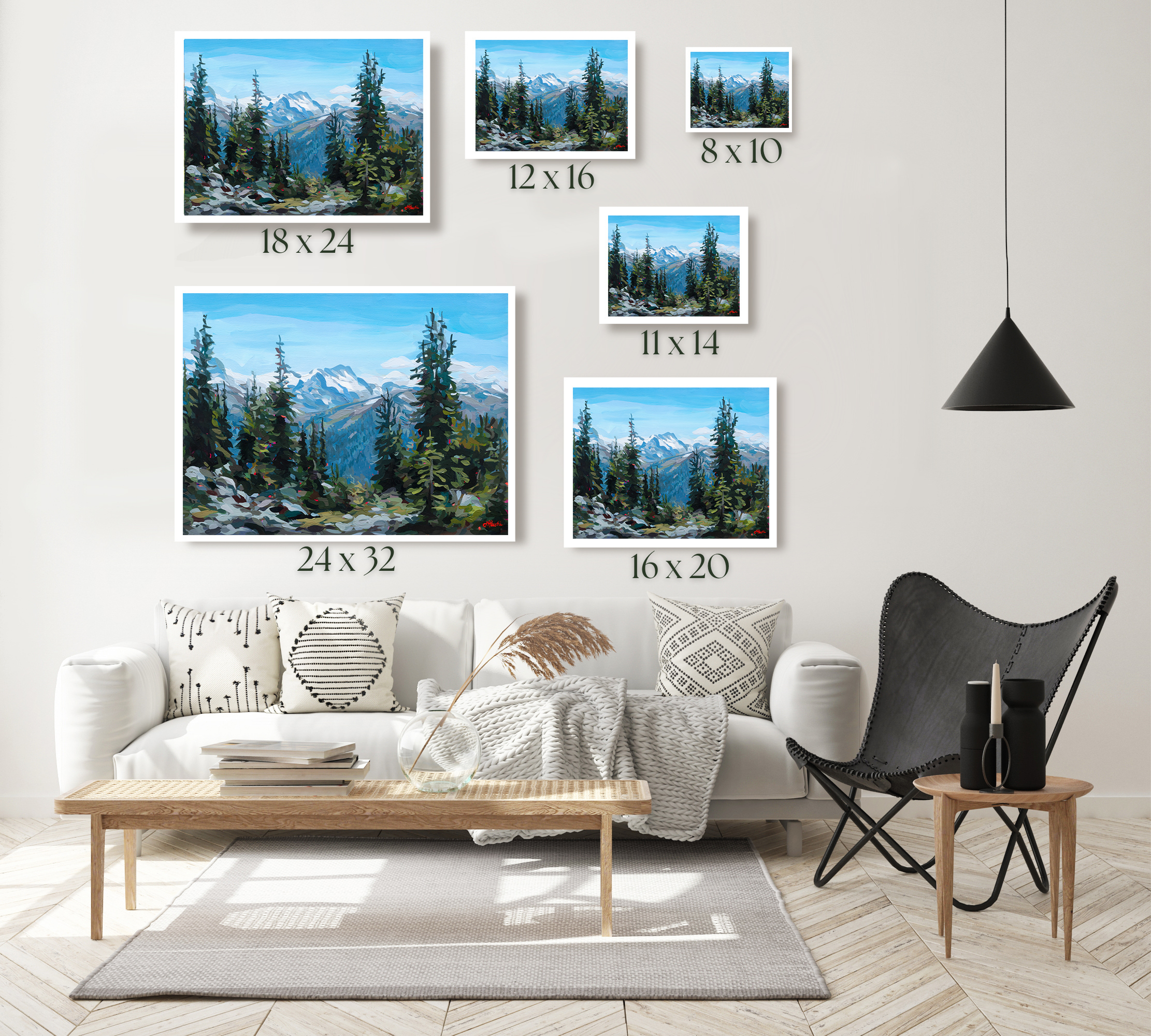 Blackcomb Hike Print