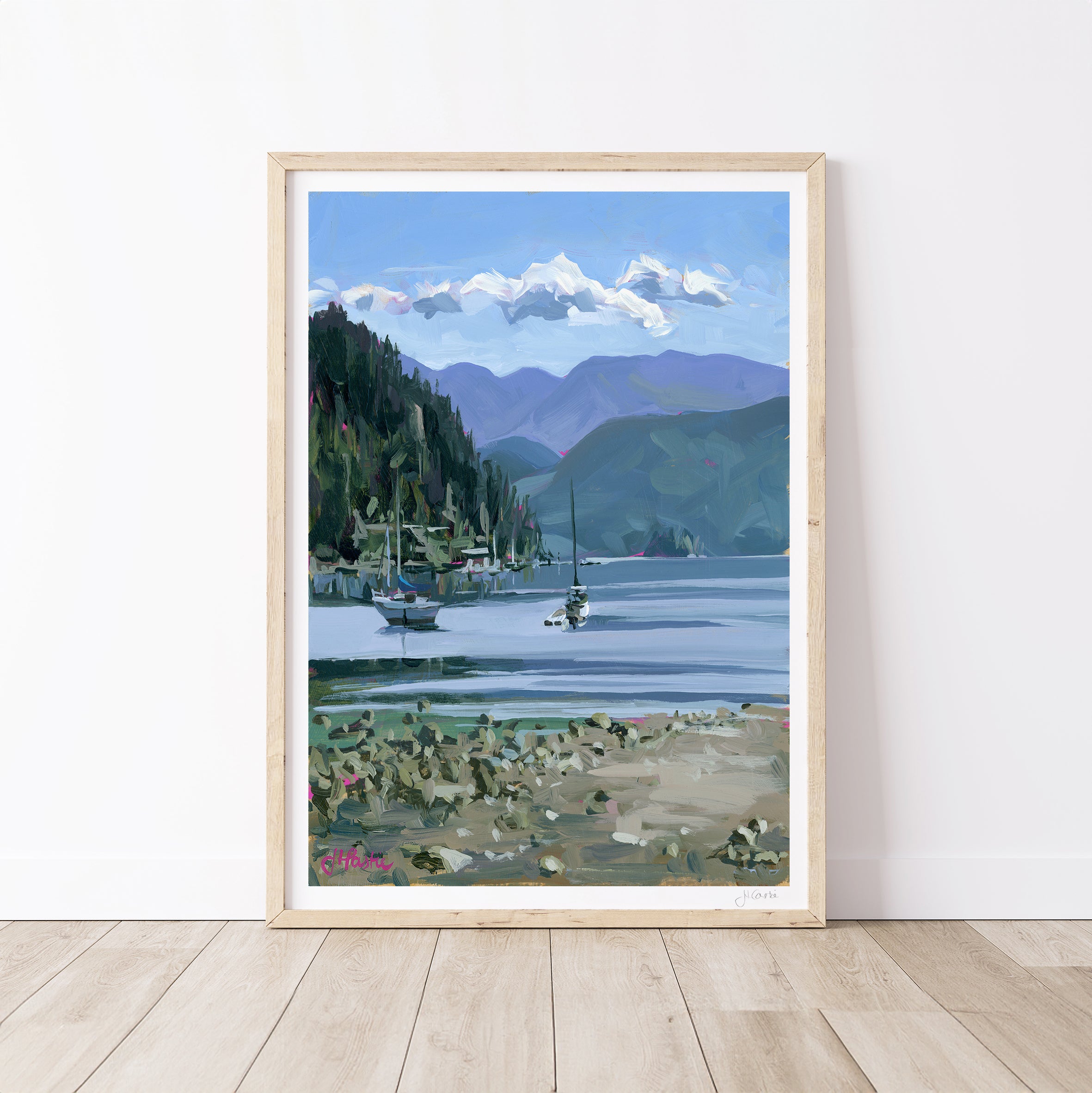 Deep Cove I Print