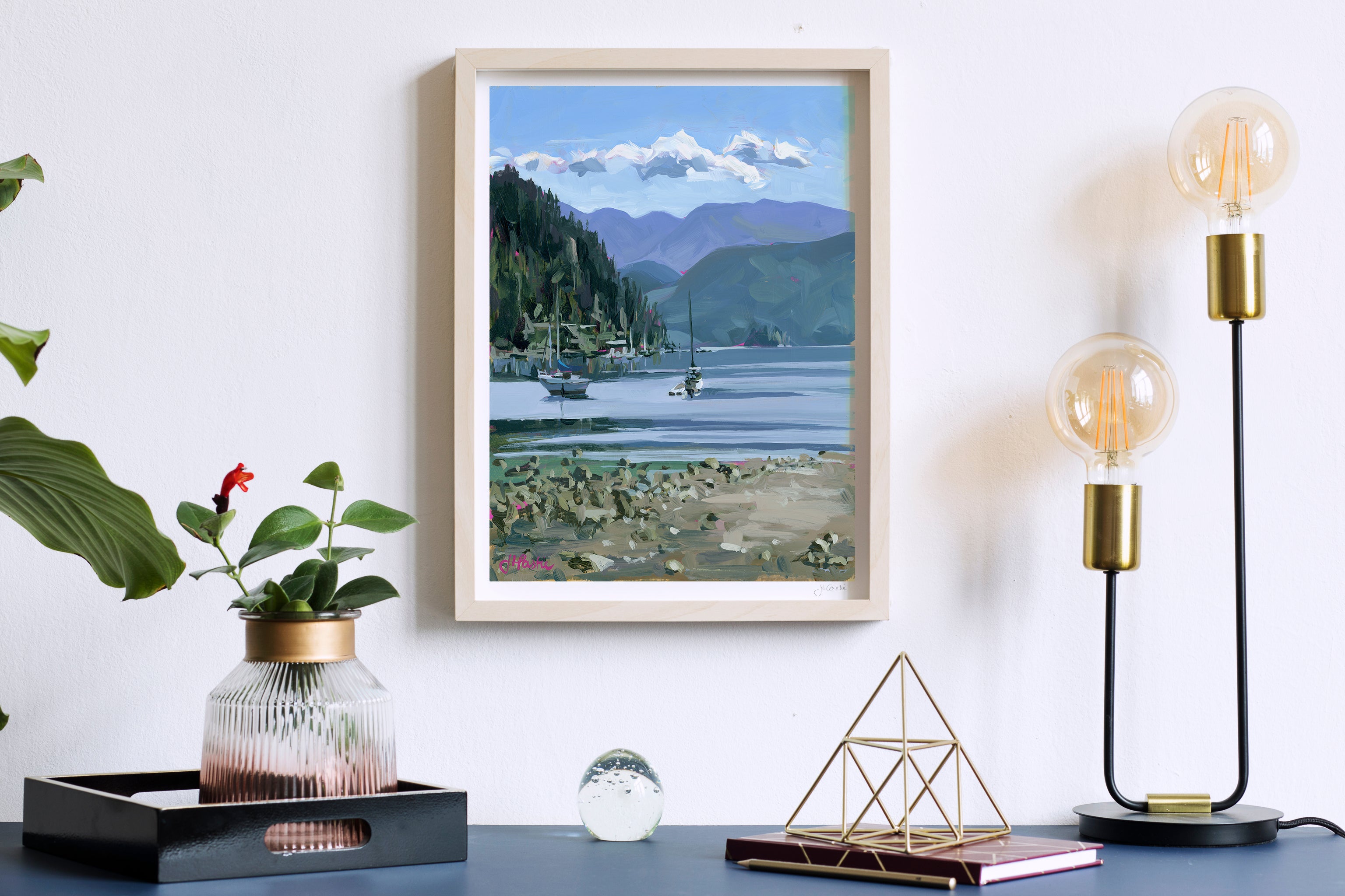 Deep Cove I Print