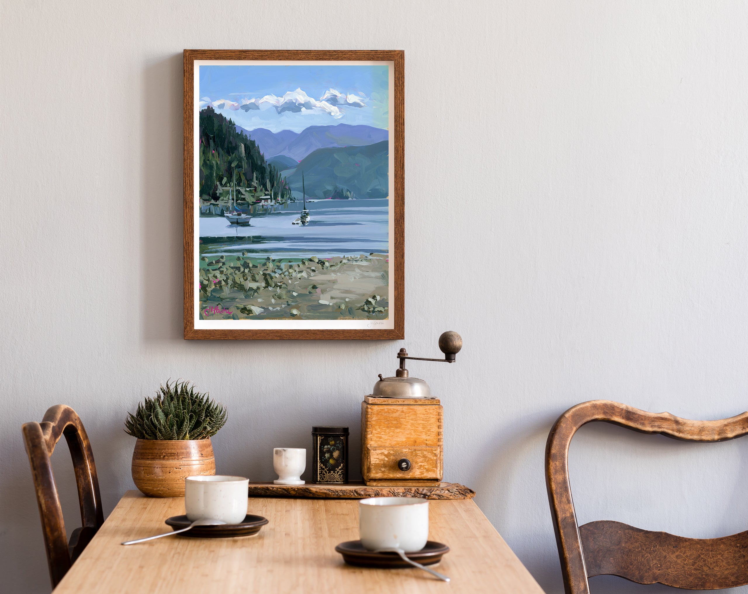 Deep Cove I Print