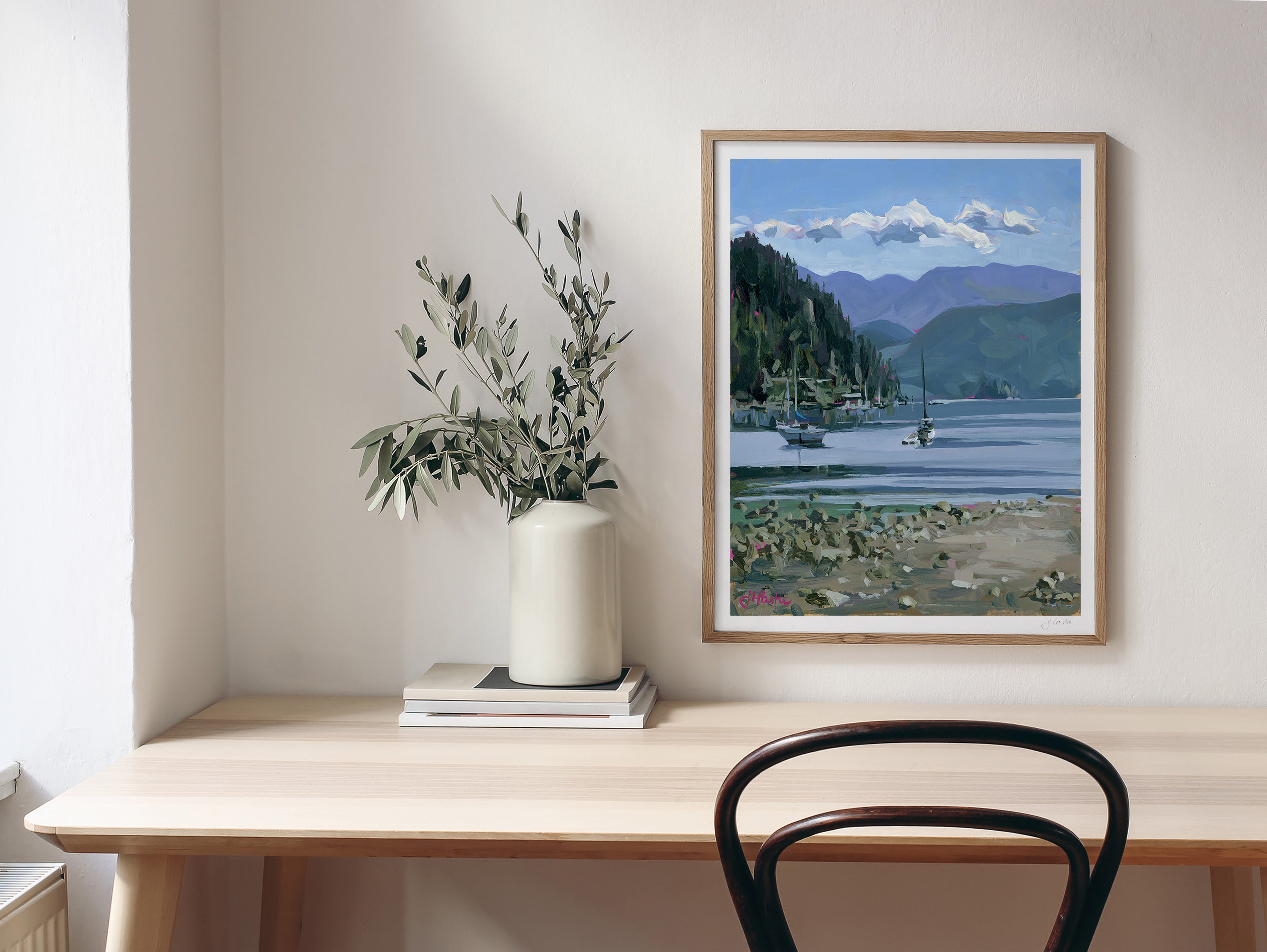 Deep Cove I Print