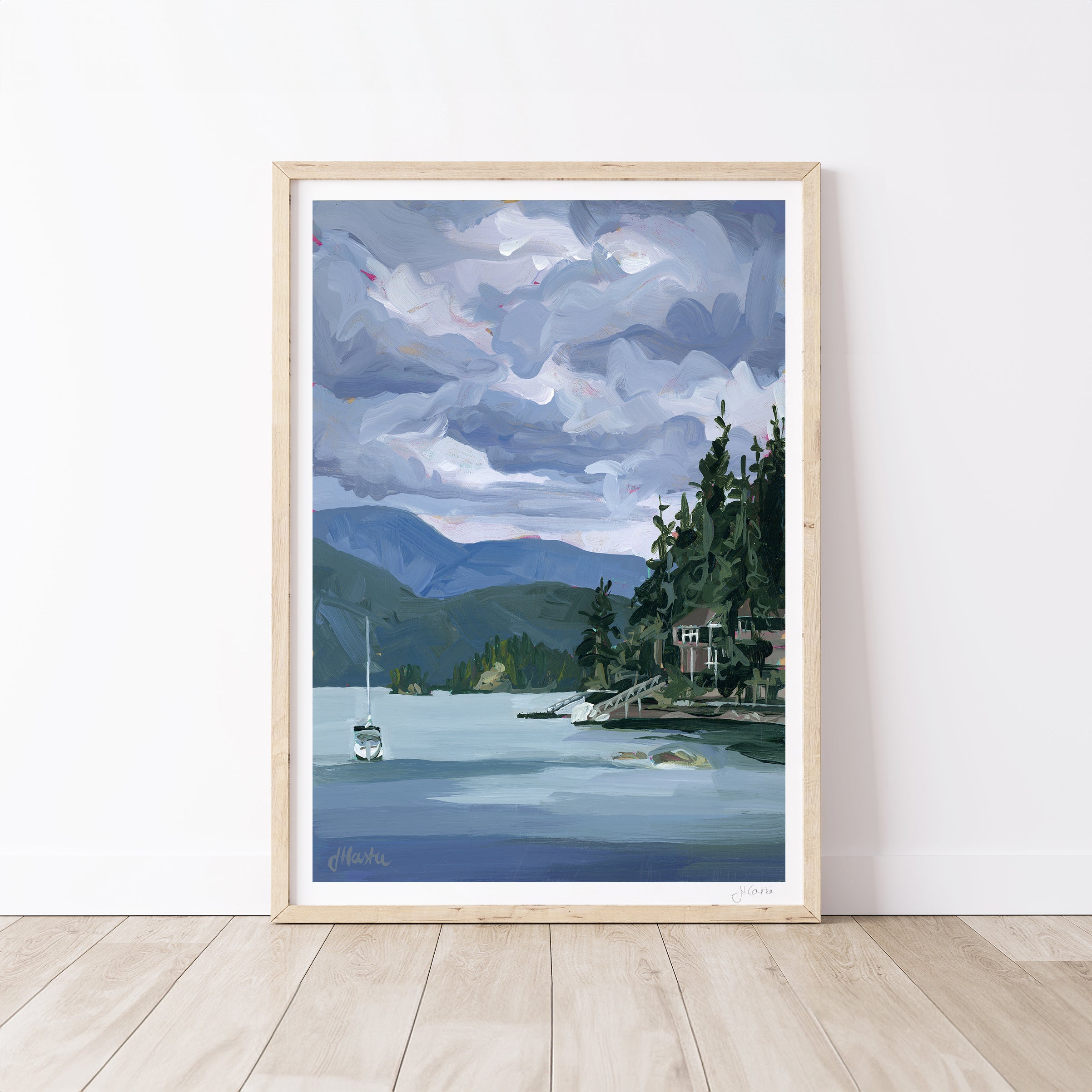 Deep Cove II Print