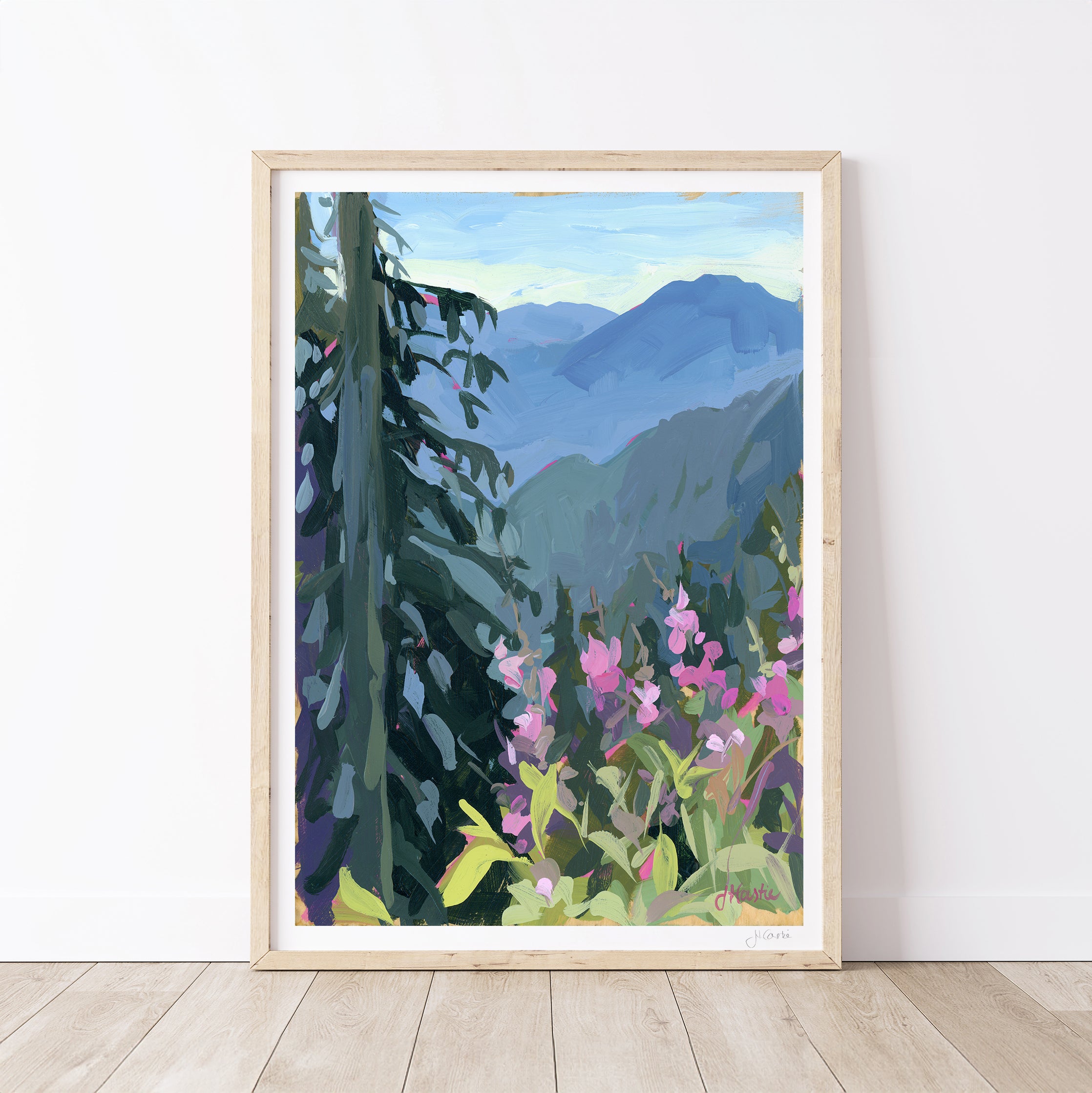 Grouse Mountain View II Print