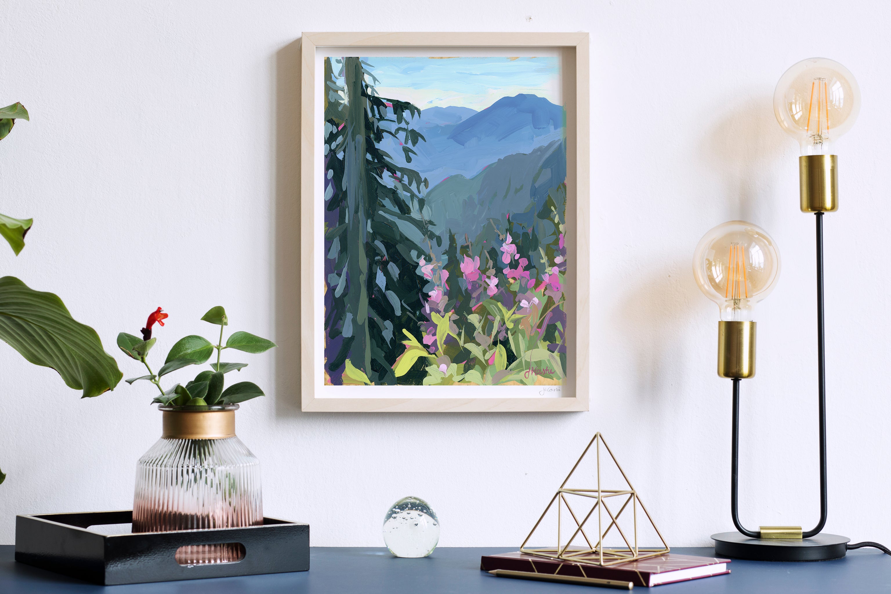 Grouse Mountain View II Print