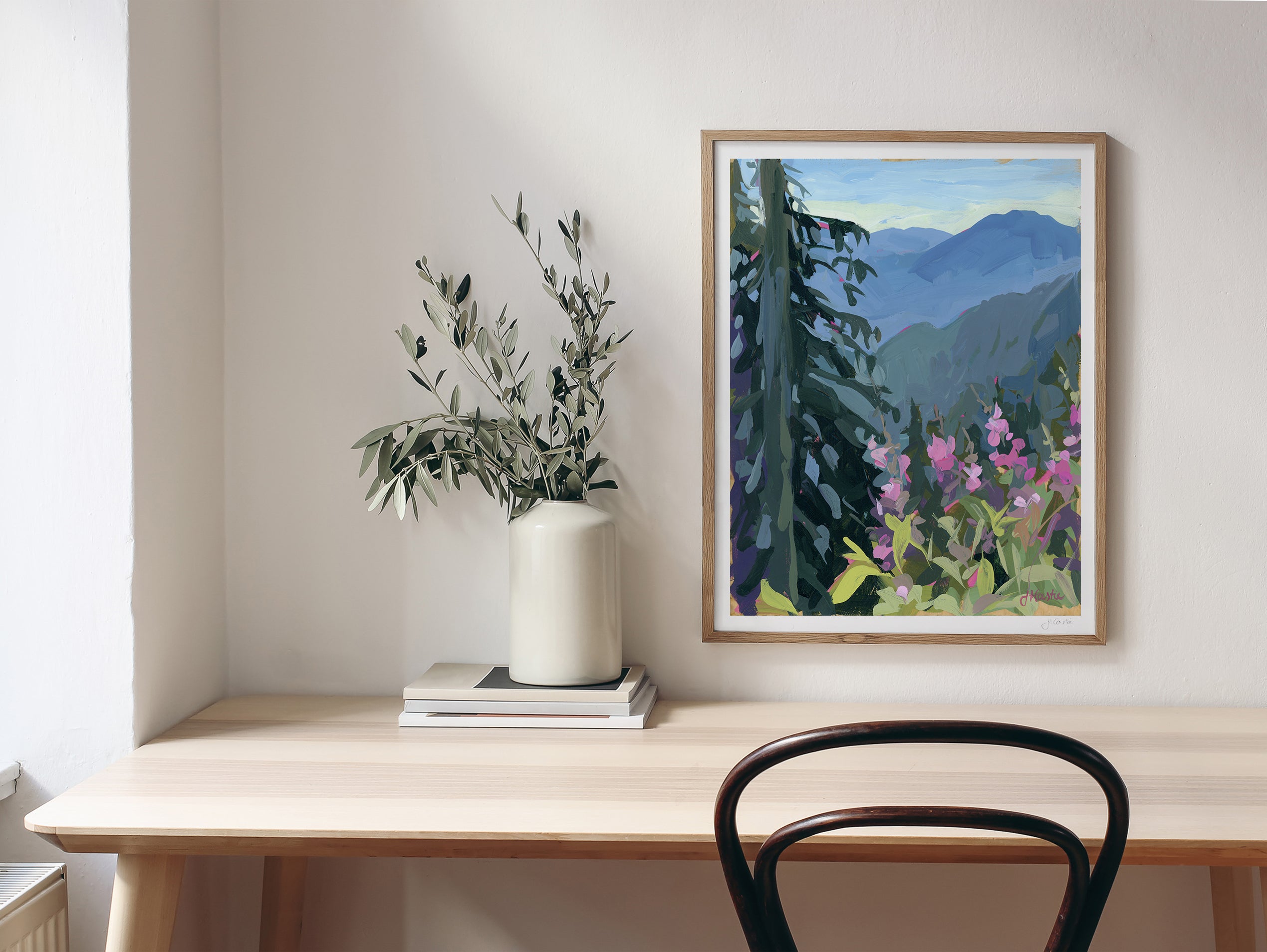 Grouse Mountain View II Print