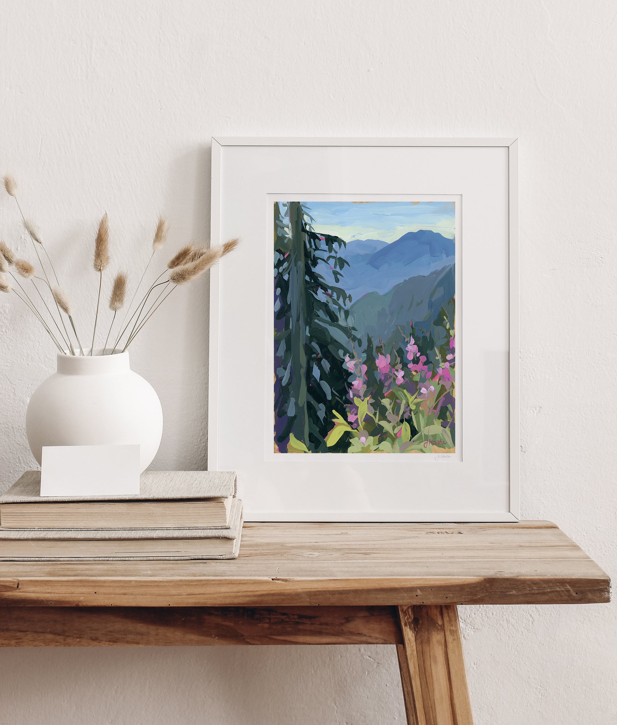 Grouse Mountain View II Print