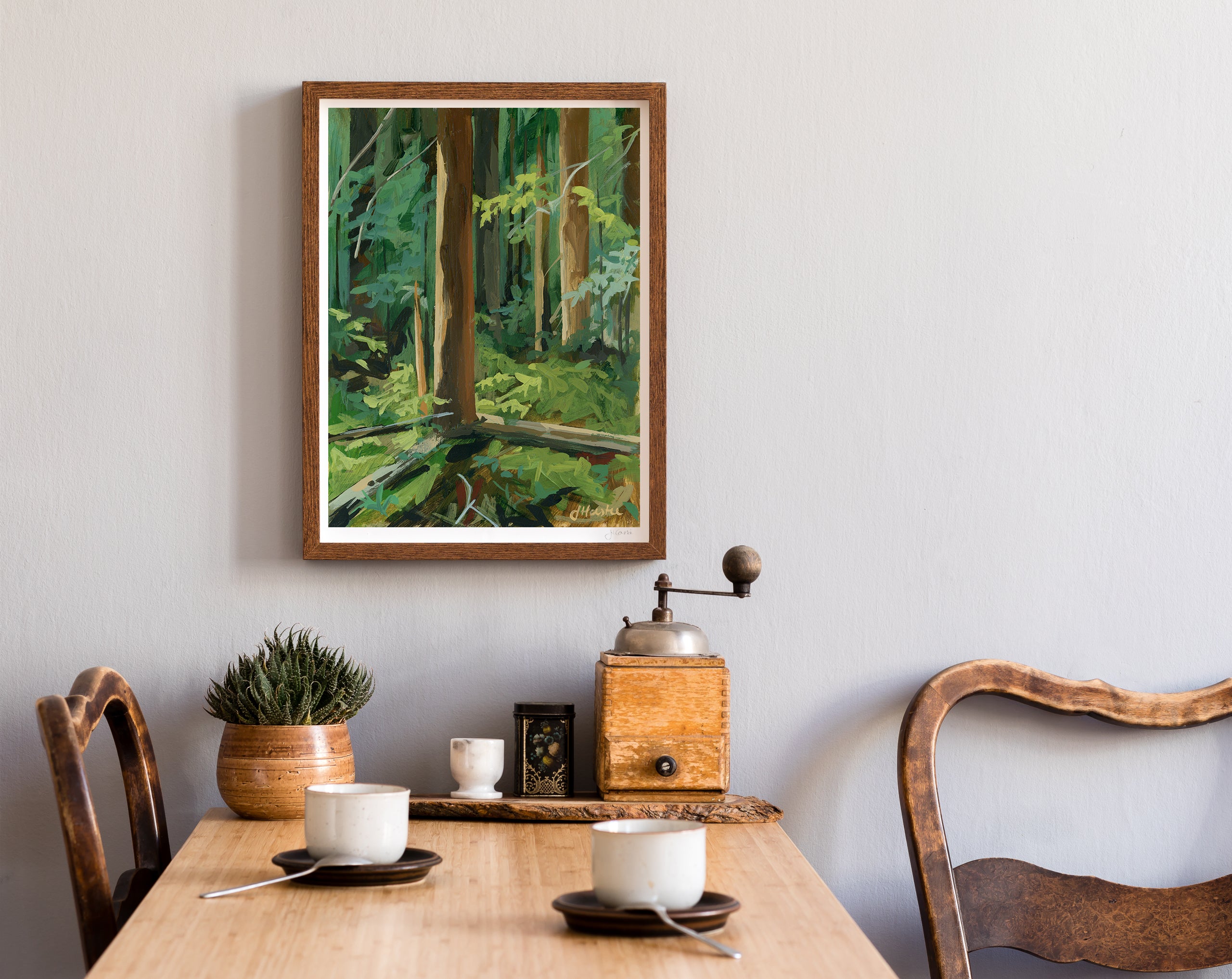 Fromme Trees Print