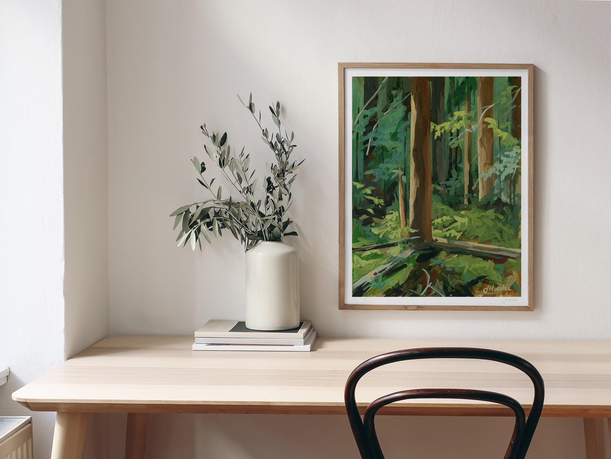 Fromme Trees Print
