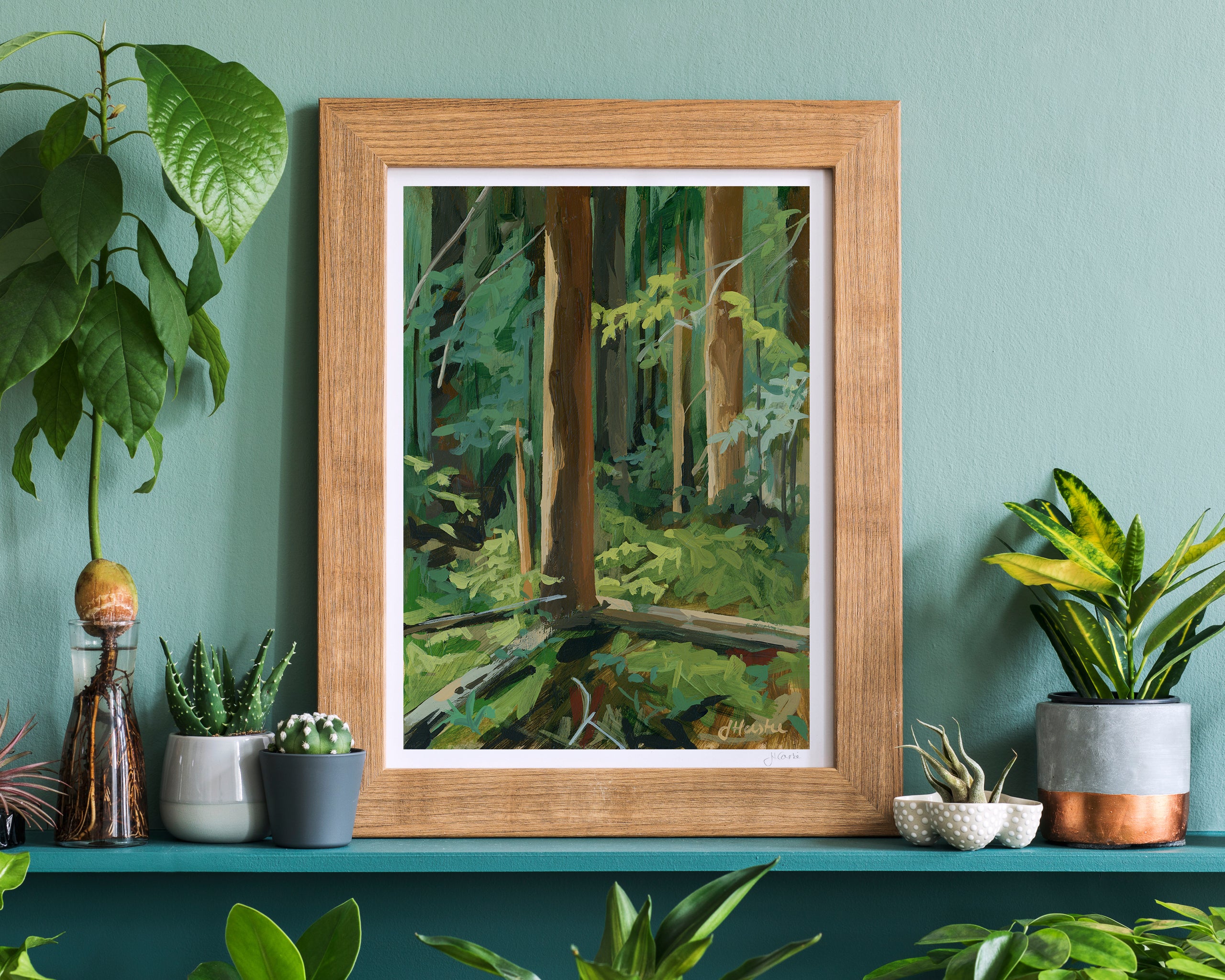 Fromme Trees Print