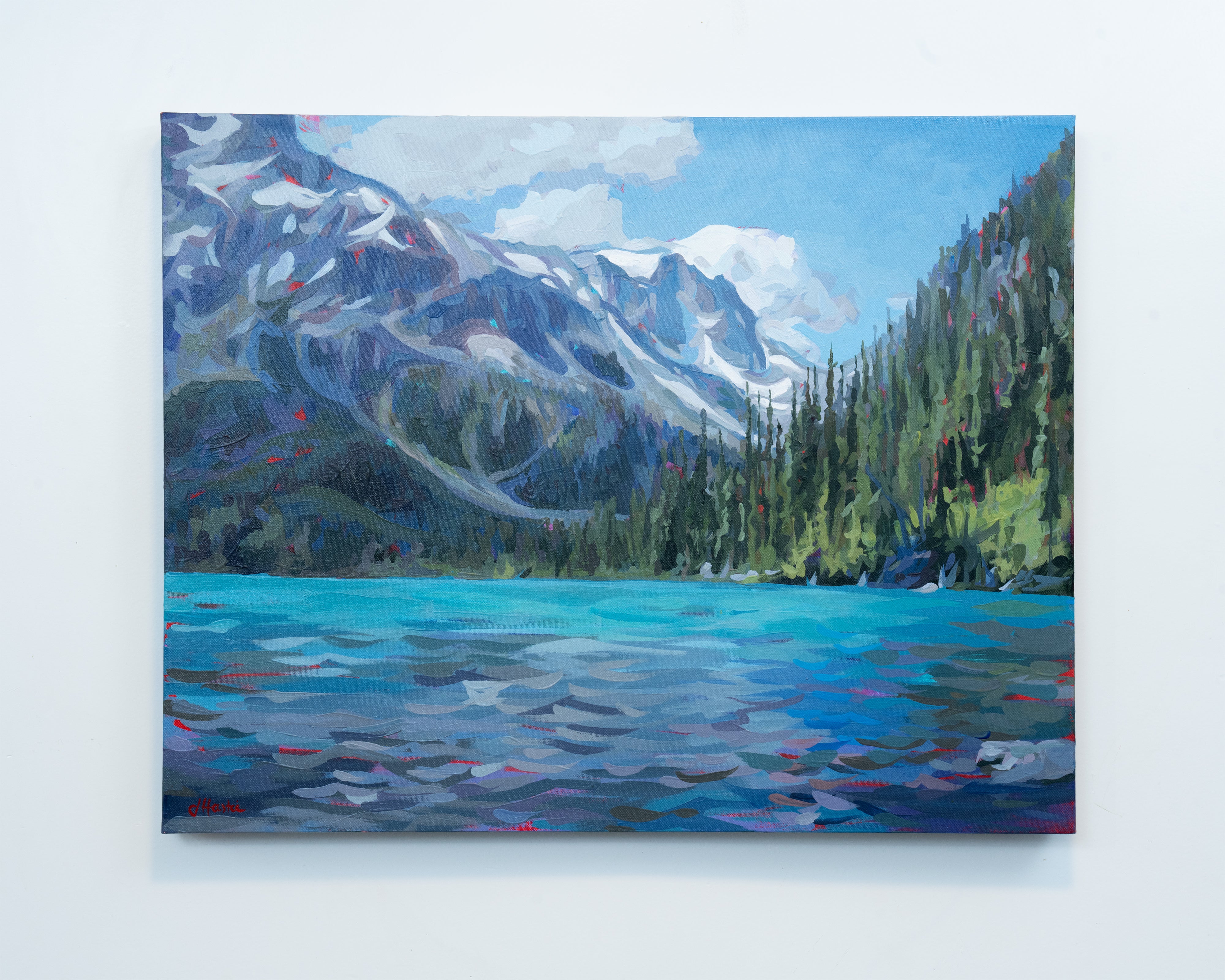 Along the Water (Upper Joffre Lake)
