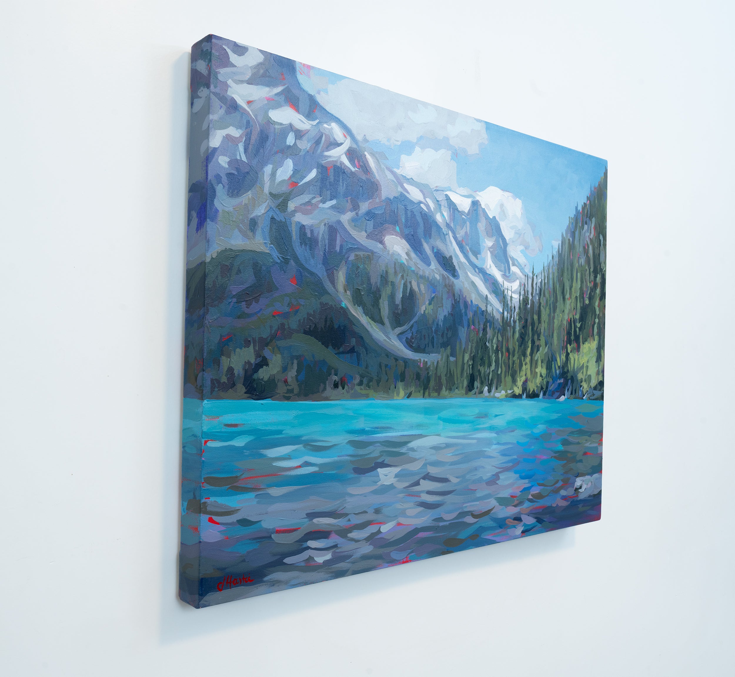 Along the Water (Upper Joffre Lake)