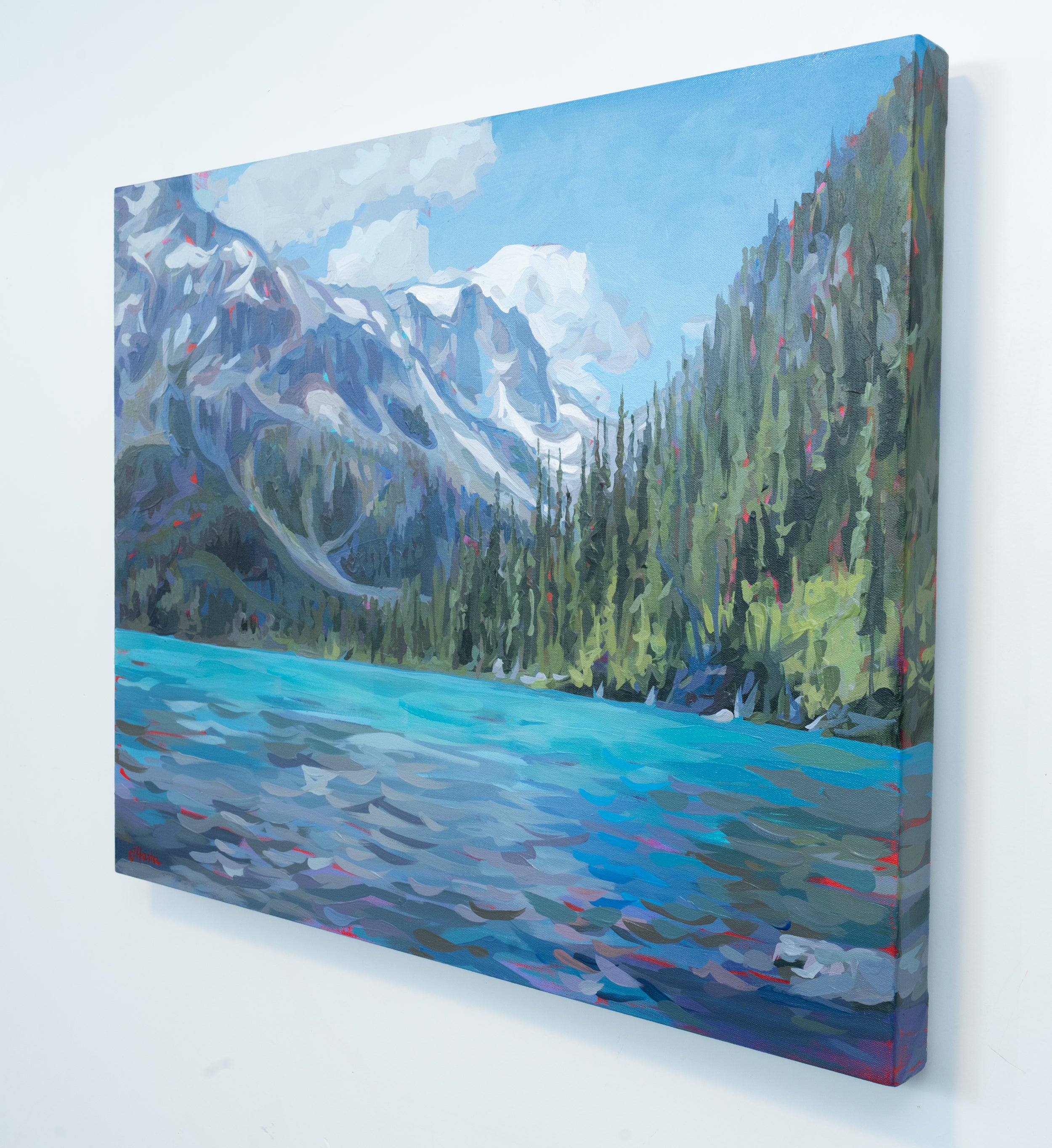 Along the Water (Upper Joffre Lake)