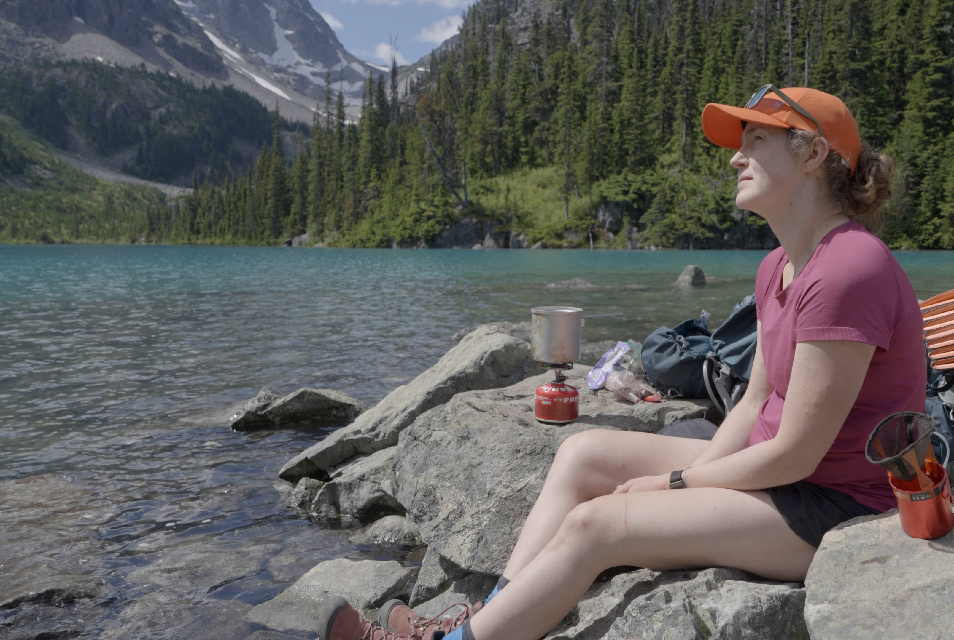 Along the Water (Upper Joffre Lake)