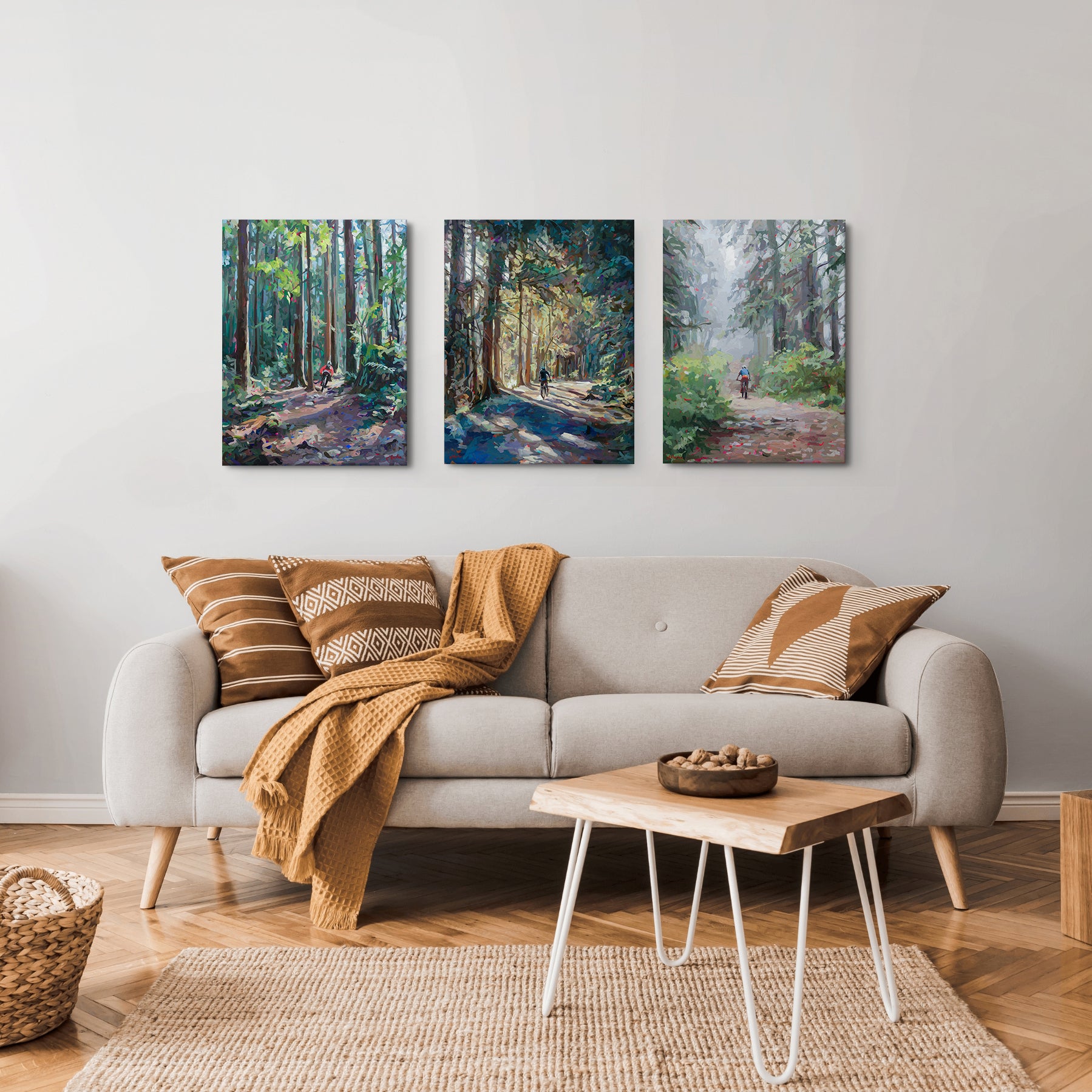 Mountain Biking Print Set