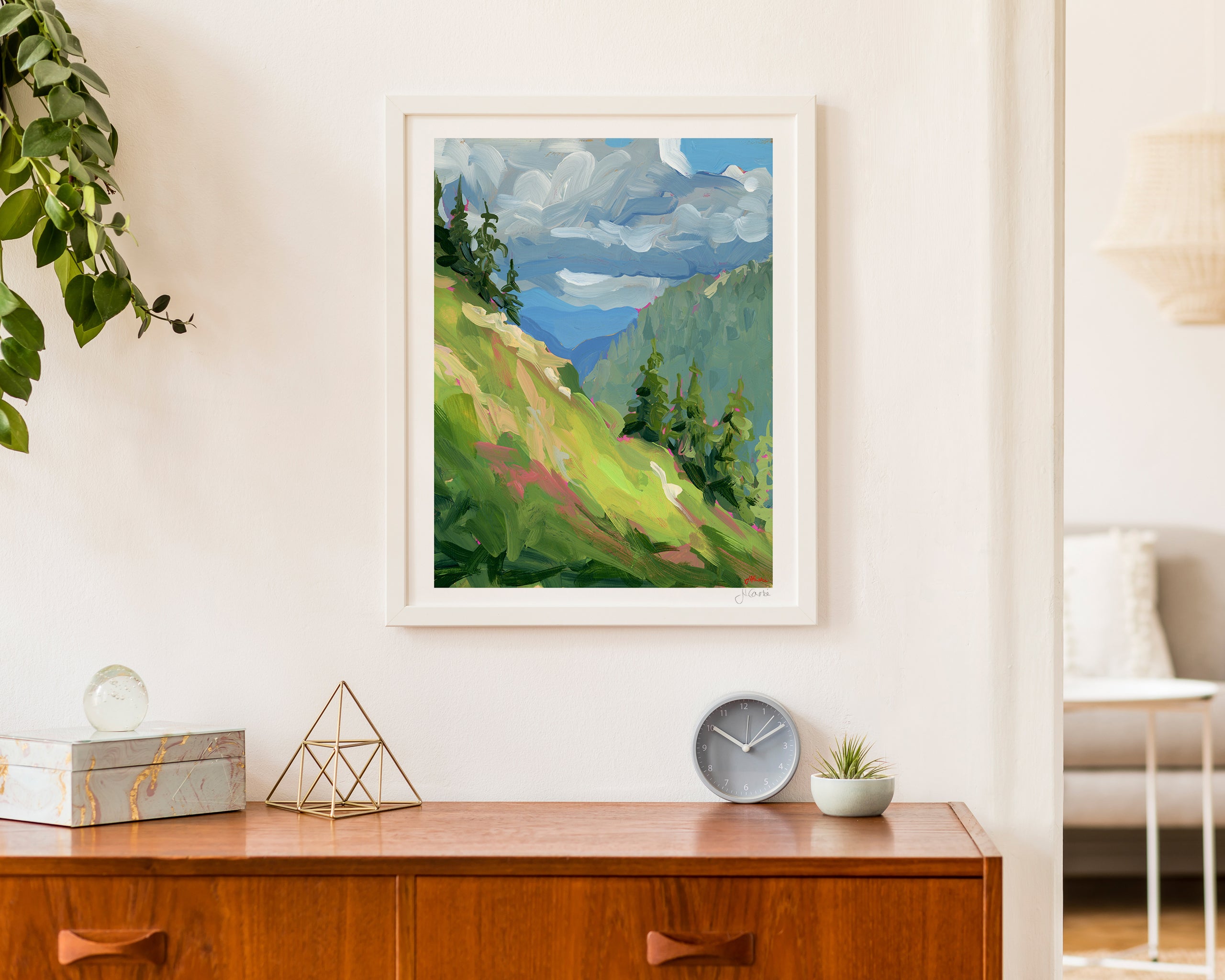 Grouse Mountain View Print