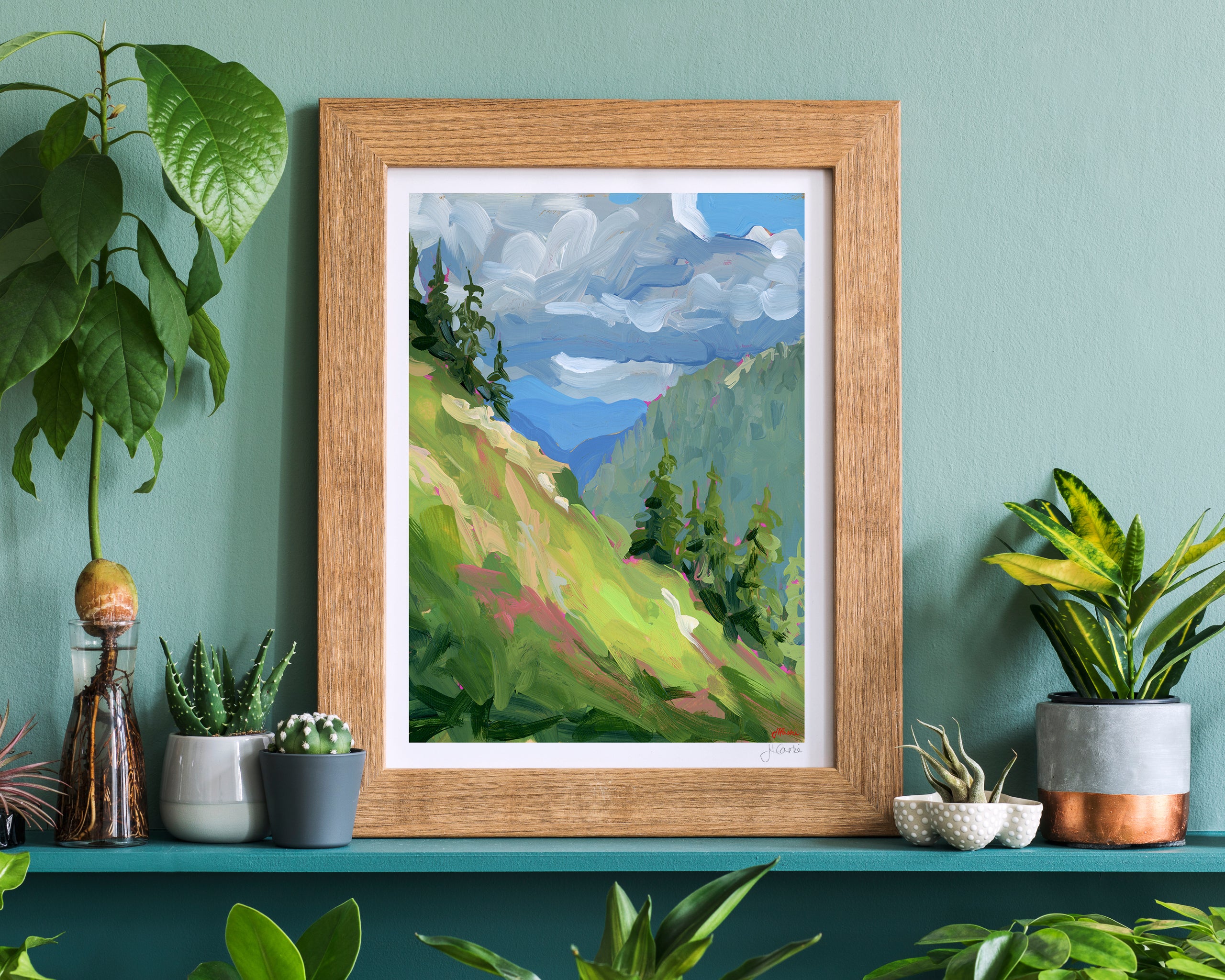 Grouse Mountain View Print