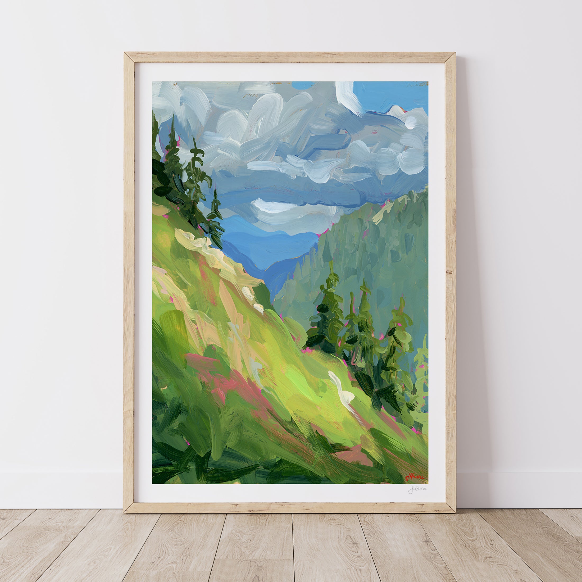 Grouse Mountain View Print