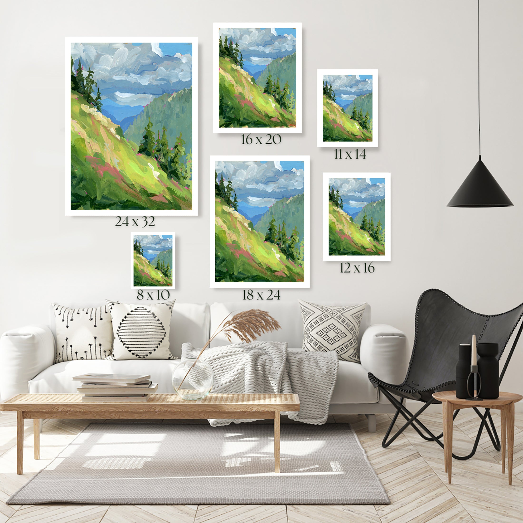 Grouse Mountain View Print