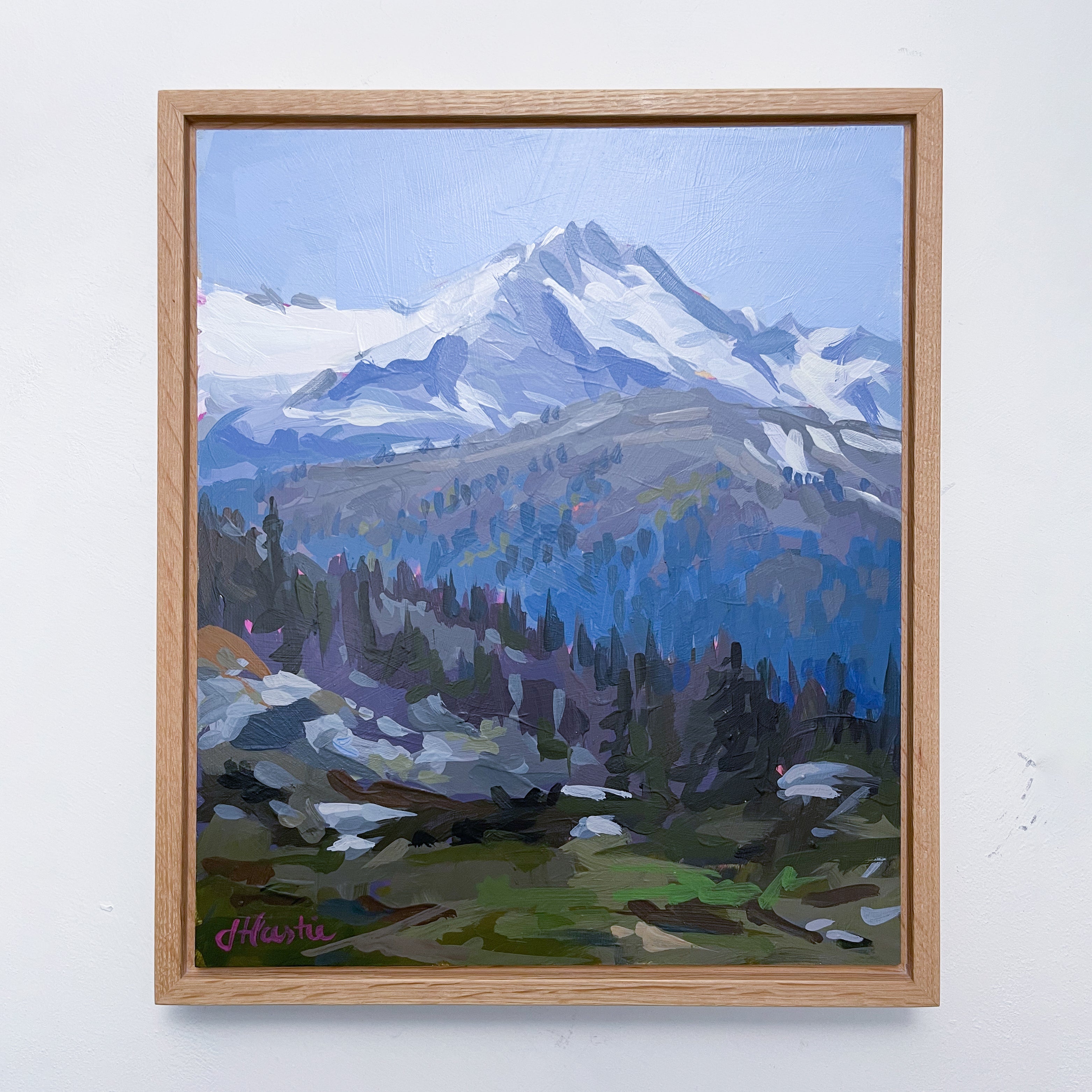 Blackcomb Hike II Painting