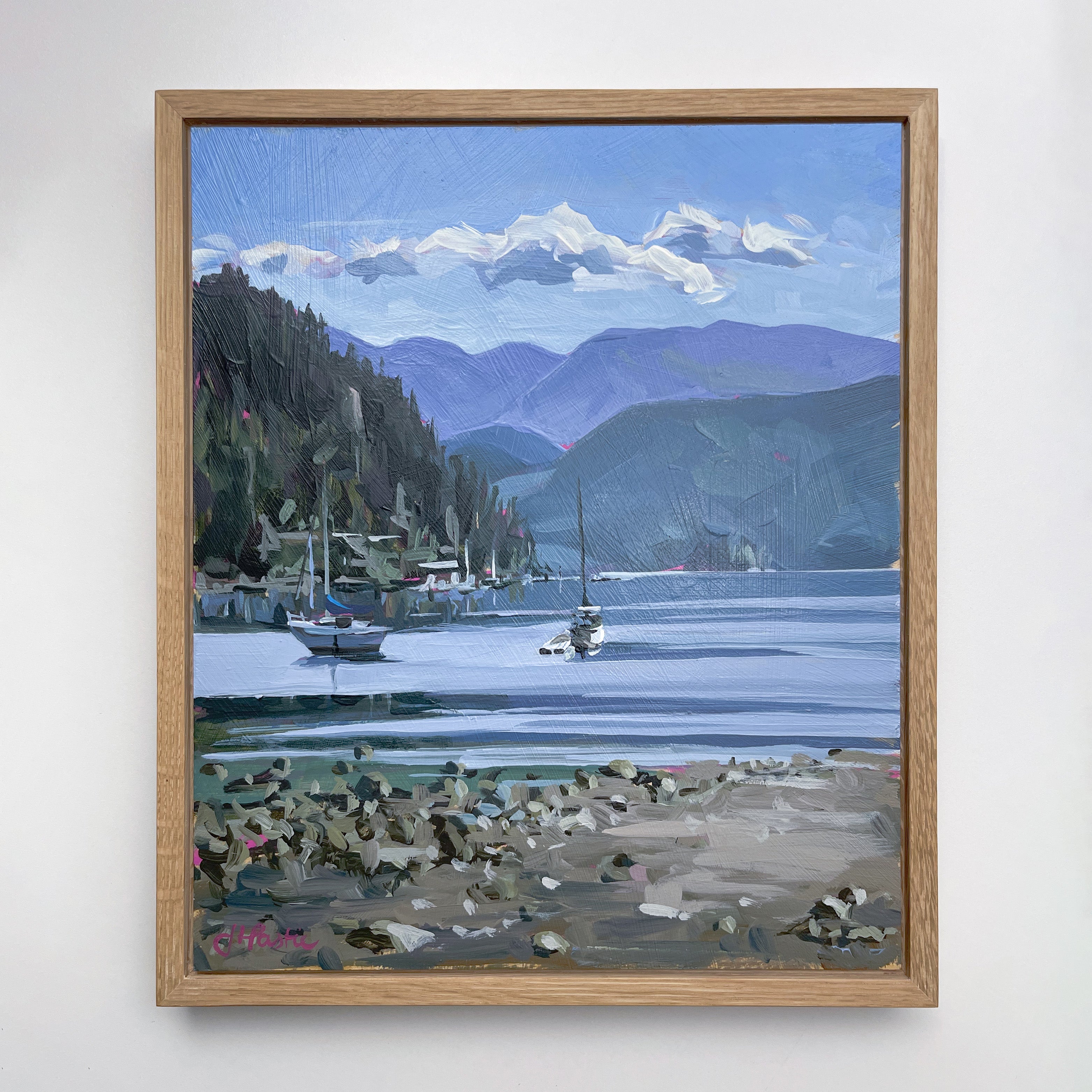 Deep Cove I Painting