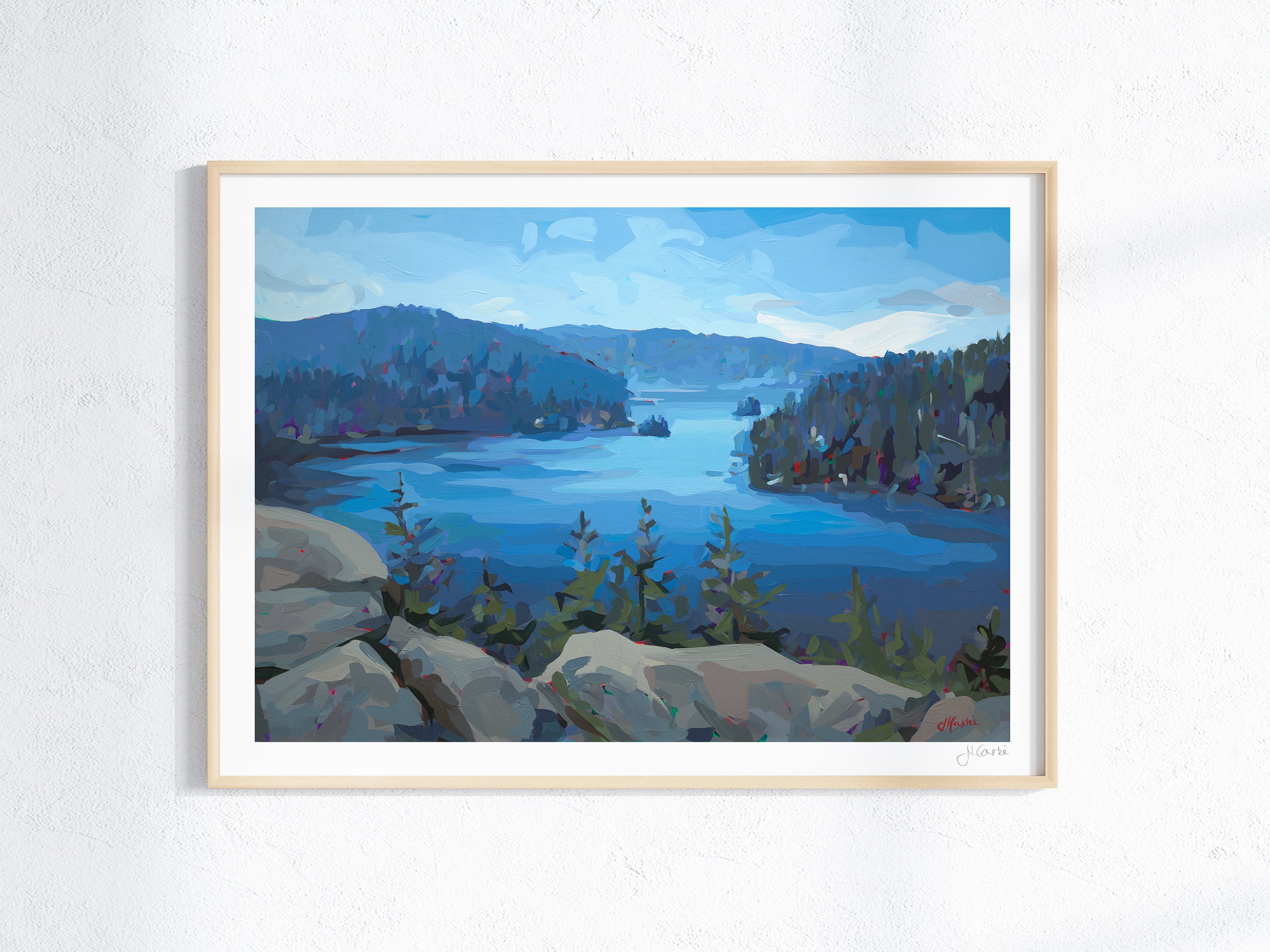 Quarry Rock Print