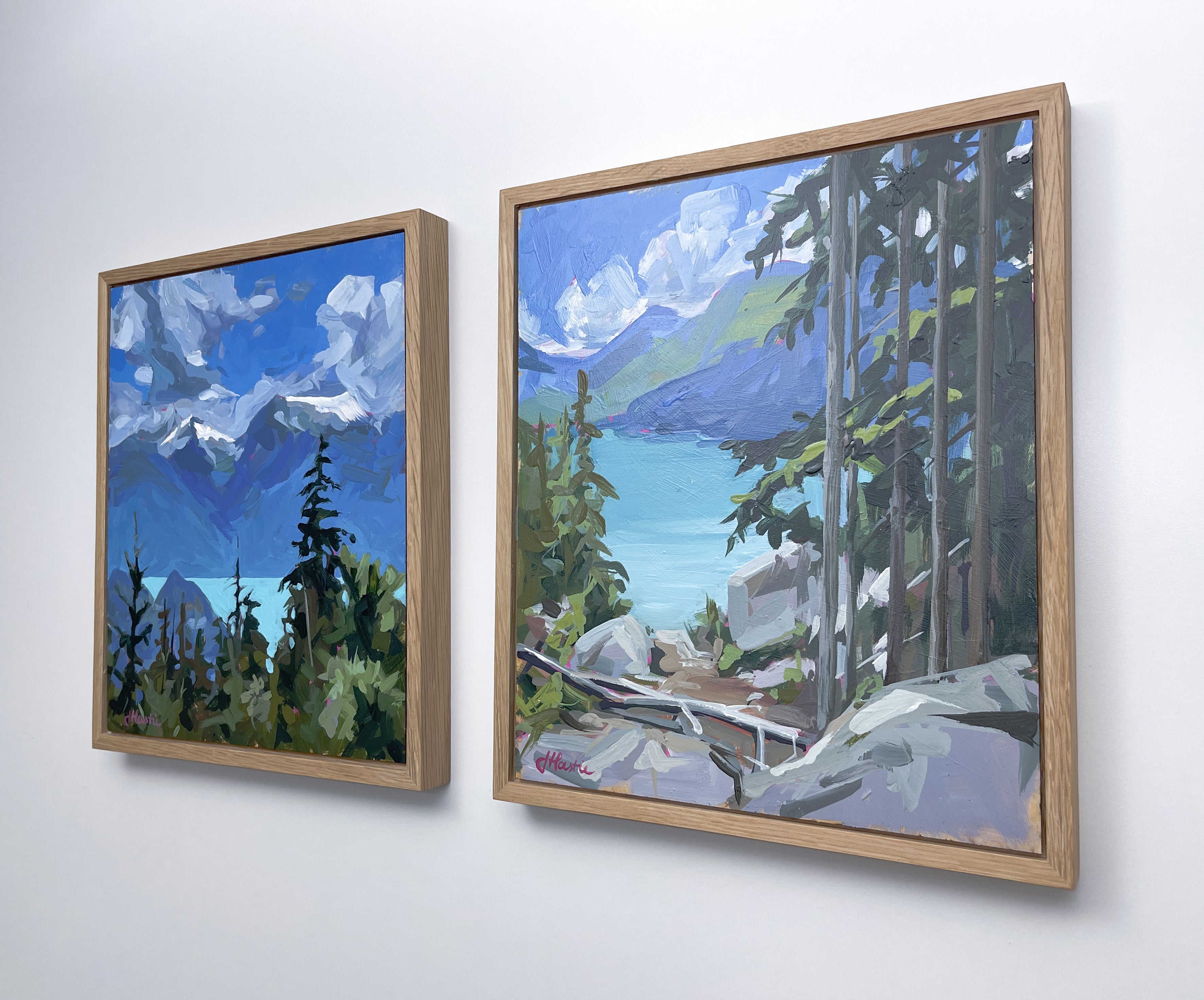 Sea to Summit Hike III Painting