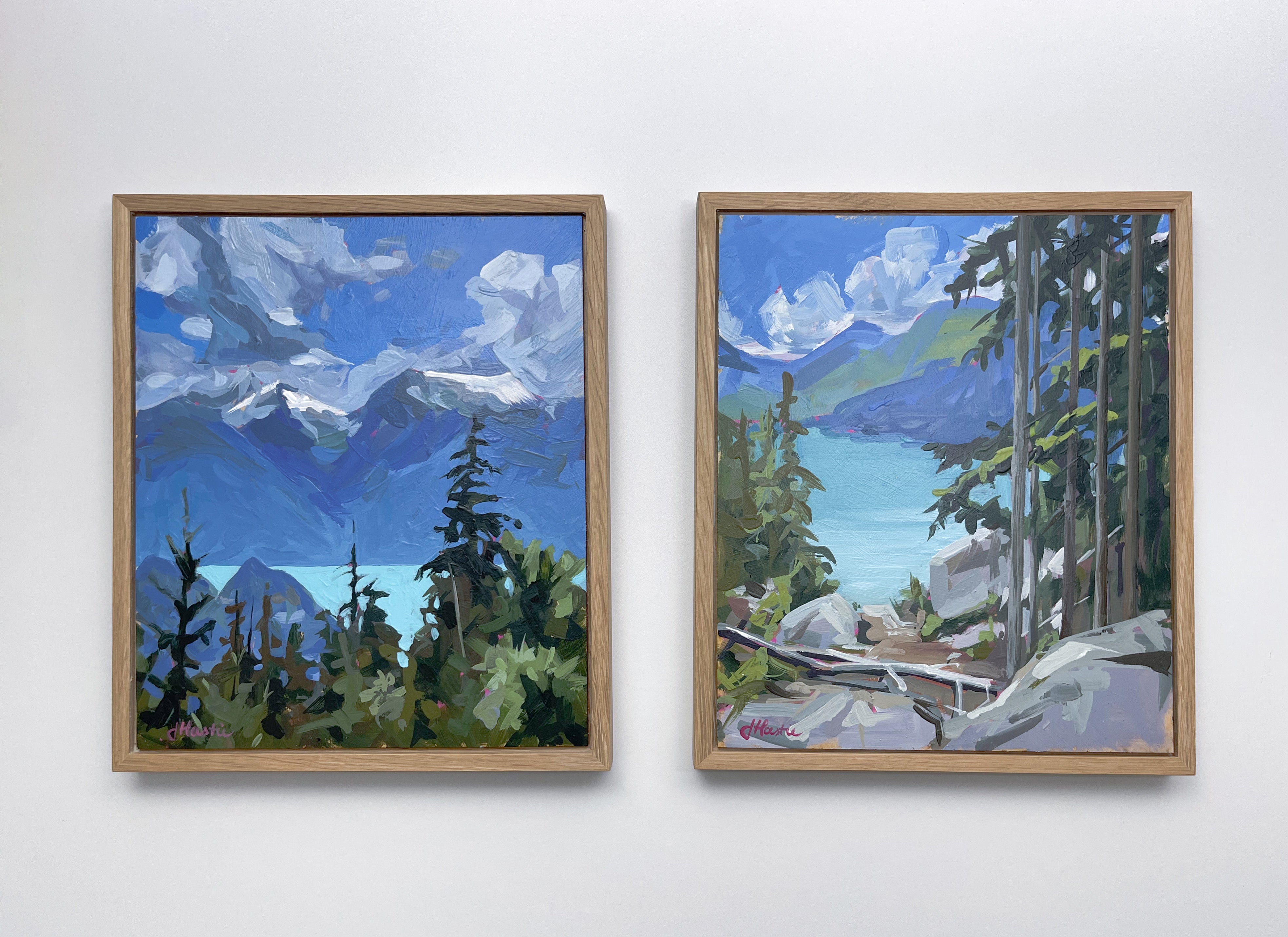 Sea to Summit Hike III Painting