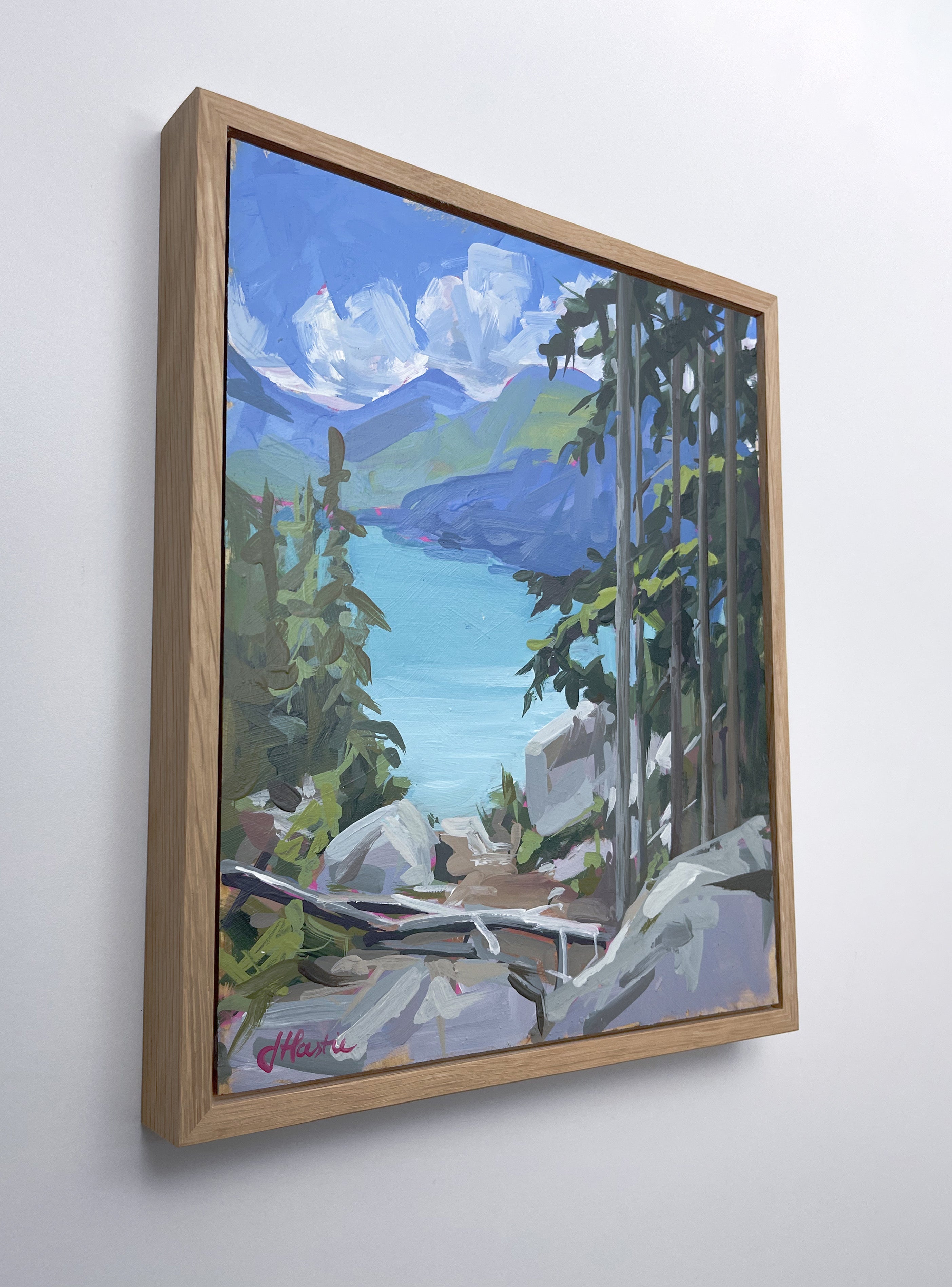 Sea to Summit Hike II Painting