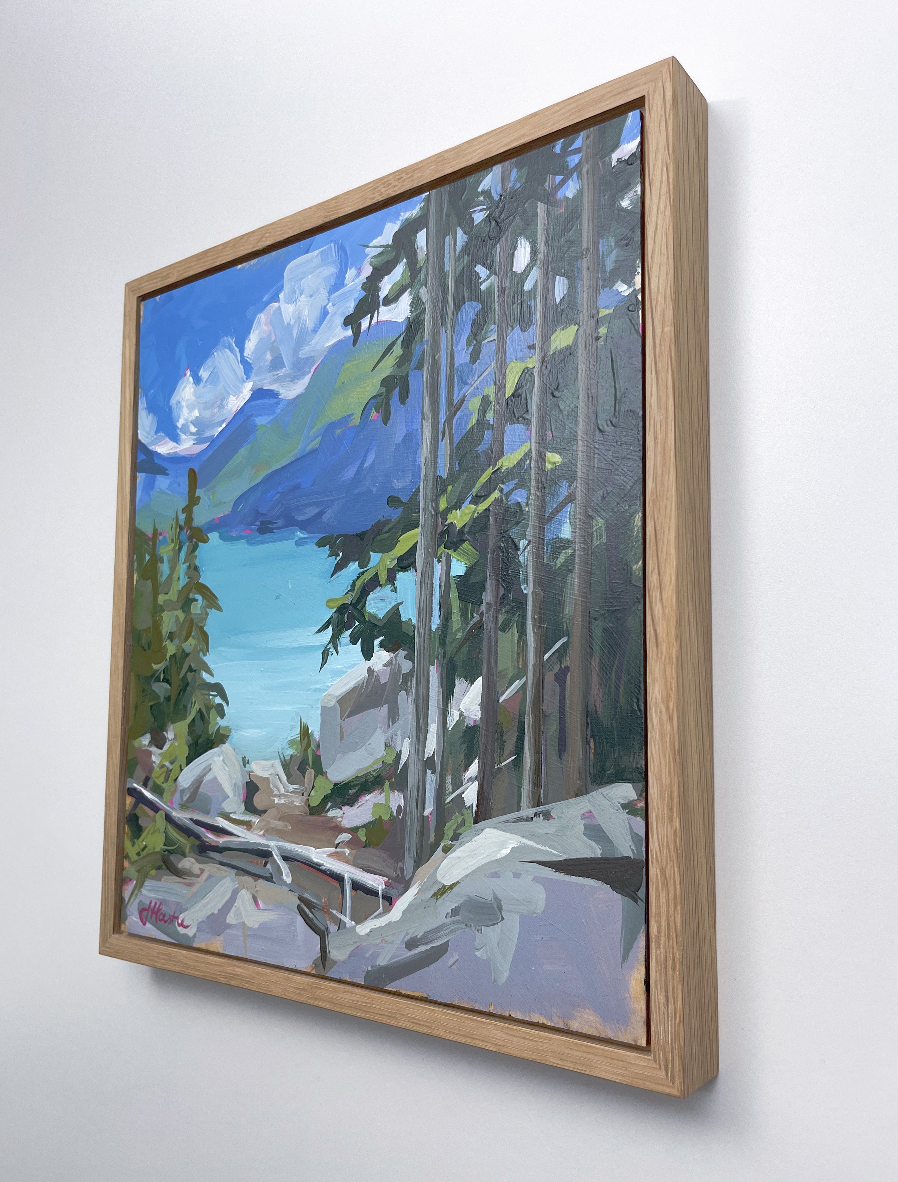 Sea to Summit Hike II Painting
