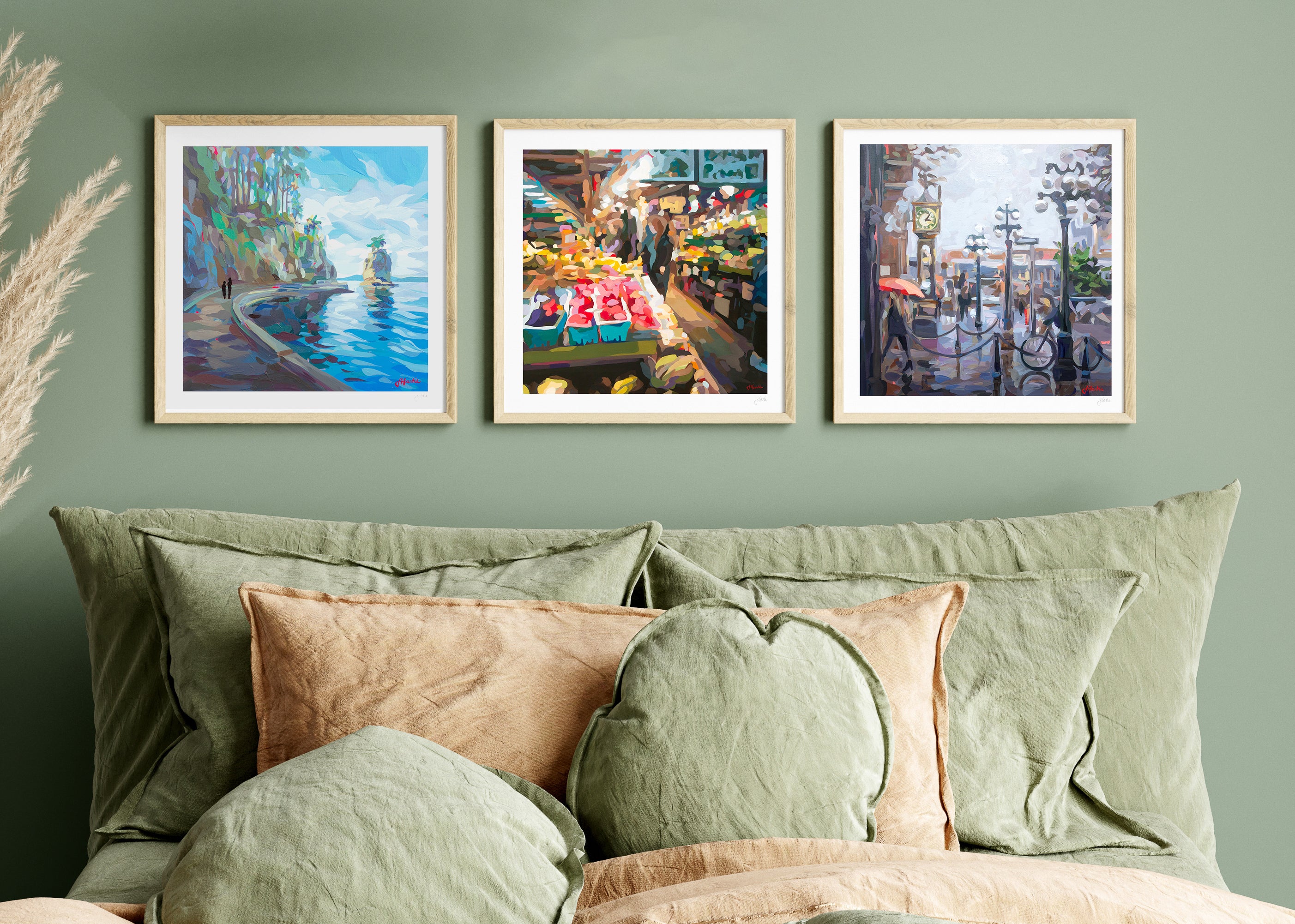 Vancouver Squares, Set of 3 Prints