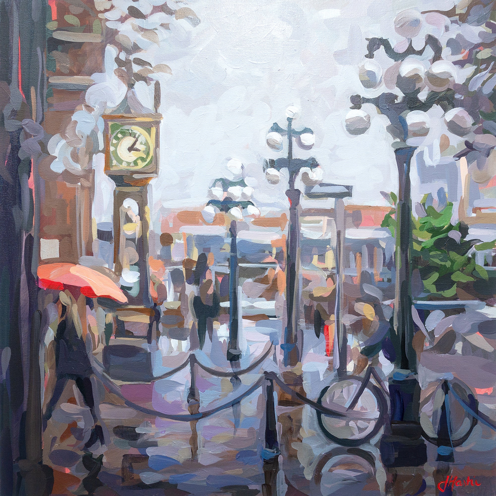 Gastown Steamclock Print