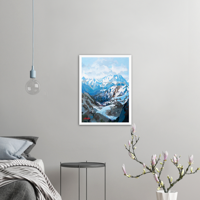 Whistler Glacier Print