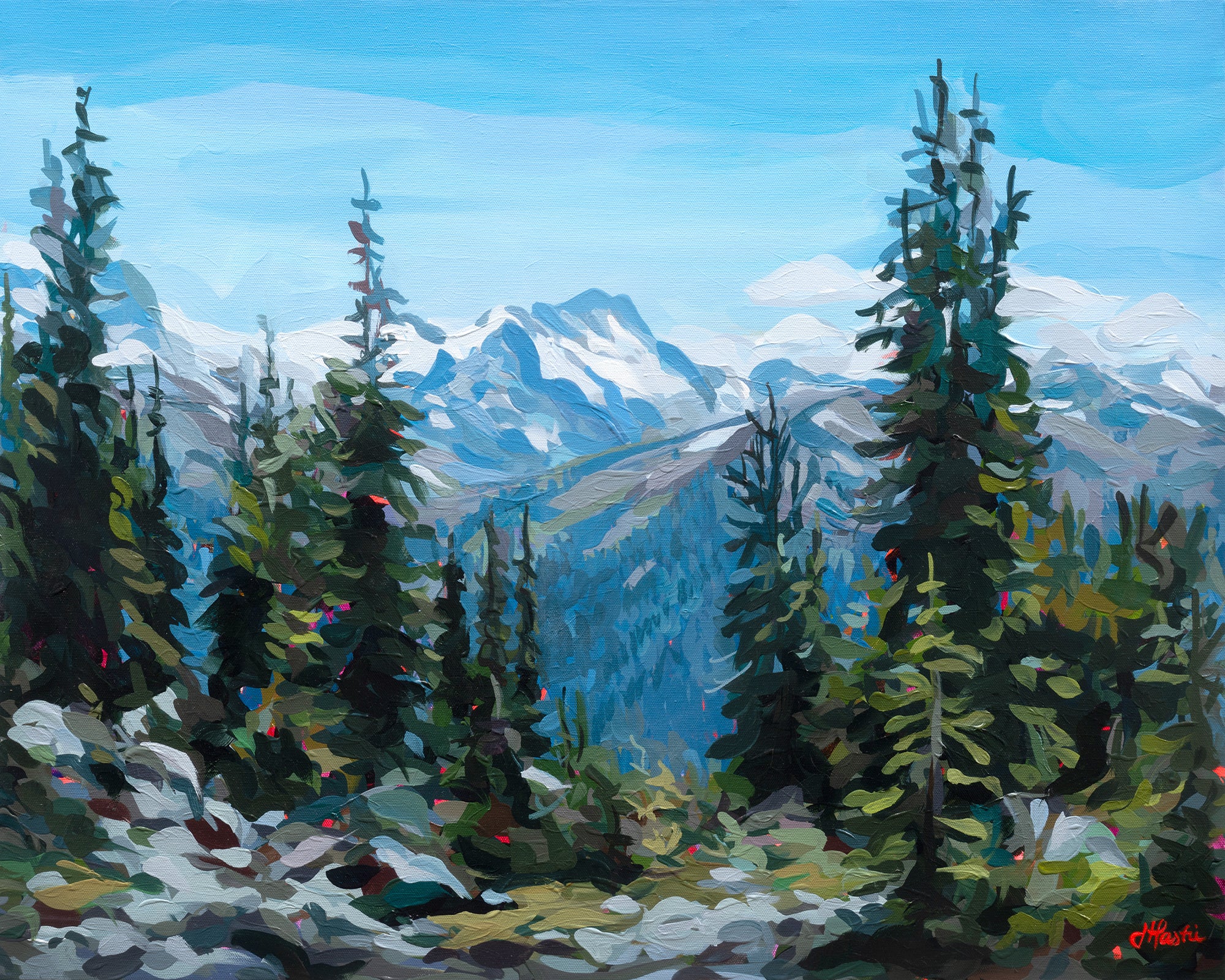 Blackcomb Hike Print