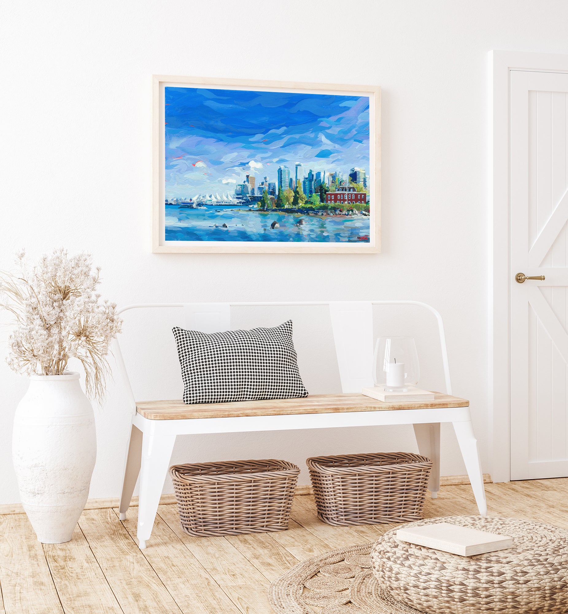 Vancouver Skyline Print