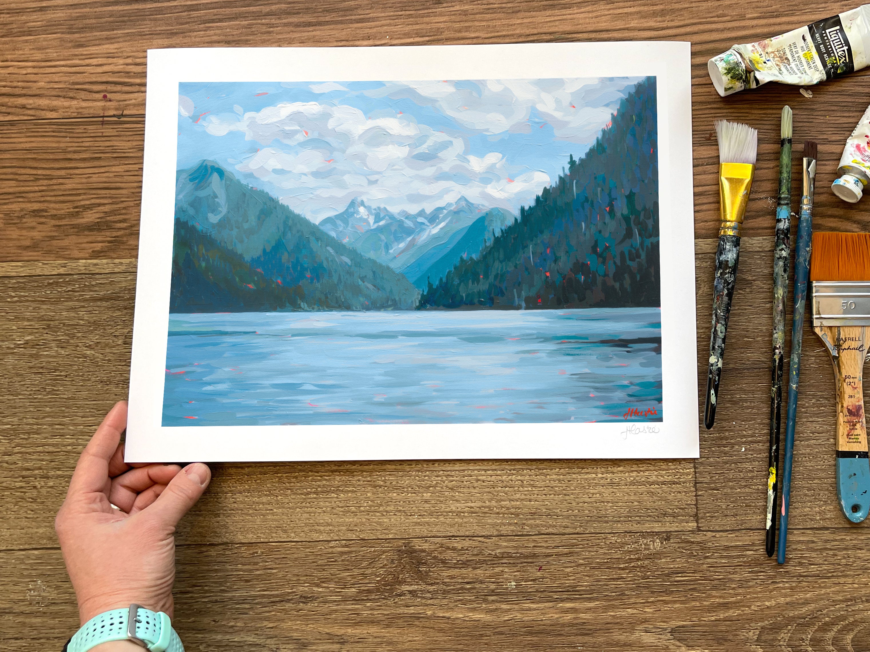 Chiliwack Lake Print